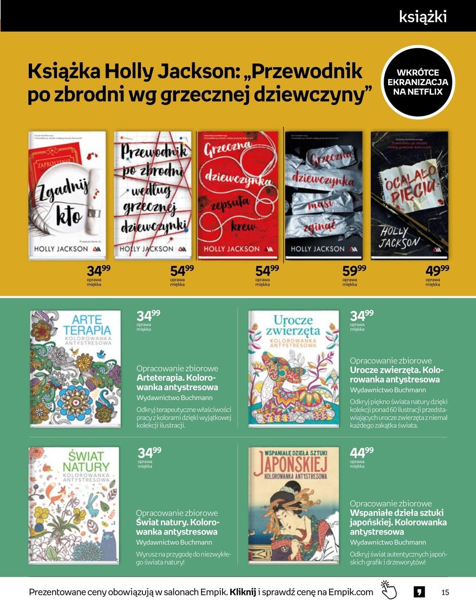 Gazetka promocyjna empik str. 15