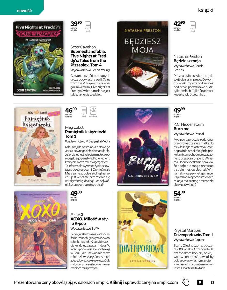 Gazetka promocyjna empik str. 13