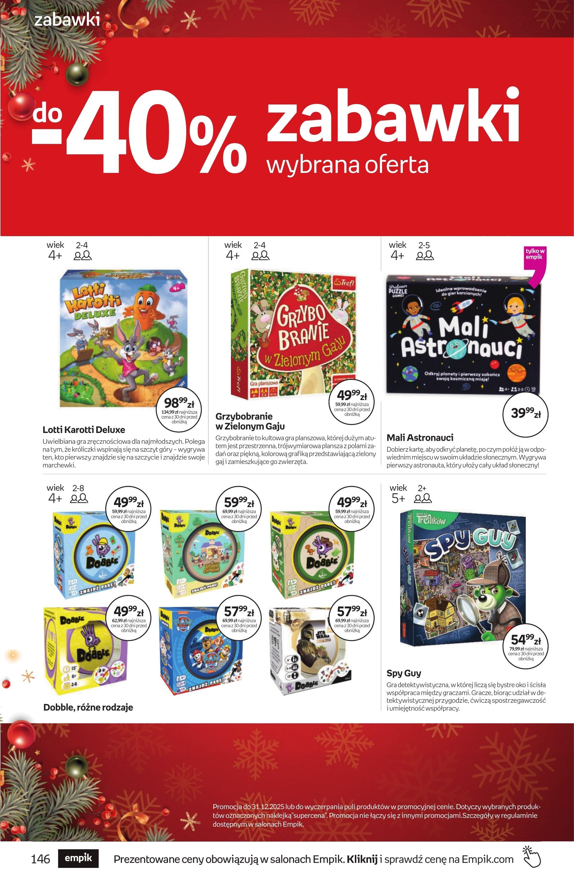 Gazetka promocyjna empik str. 146