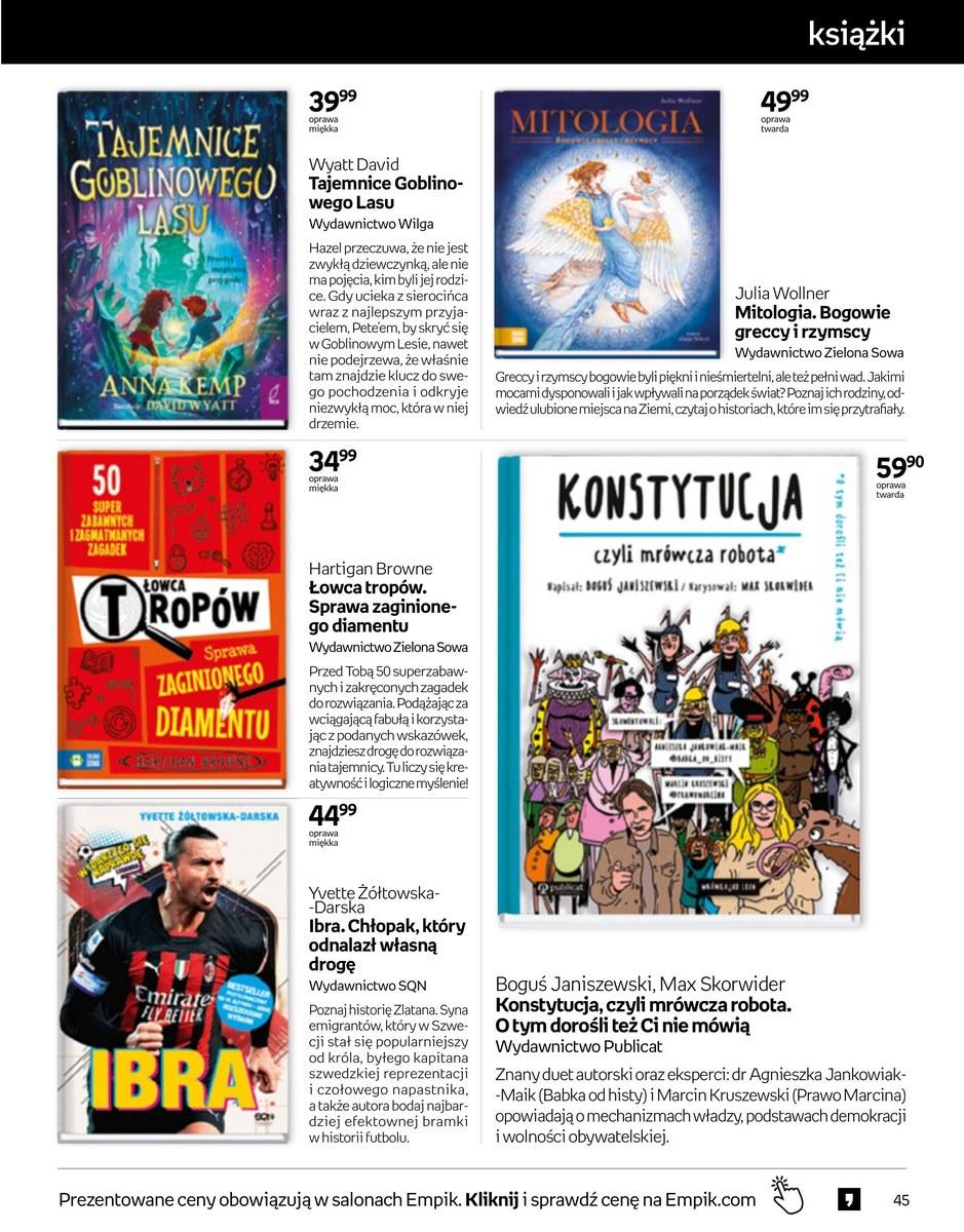 Gazetka promocyjna empik str. 45