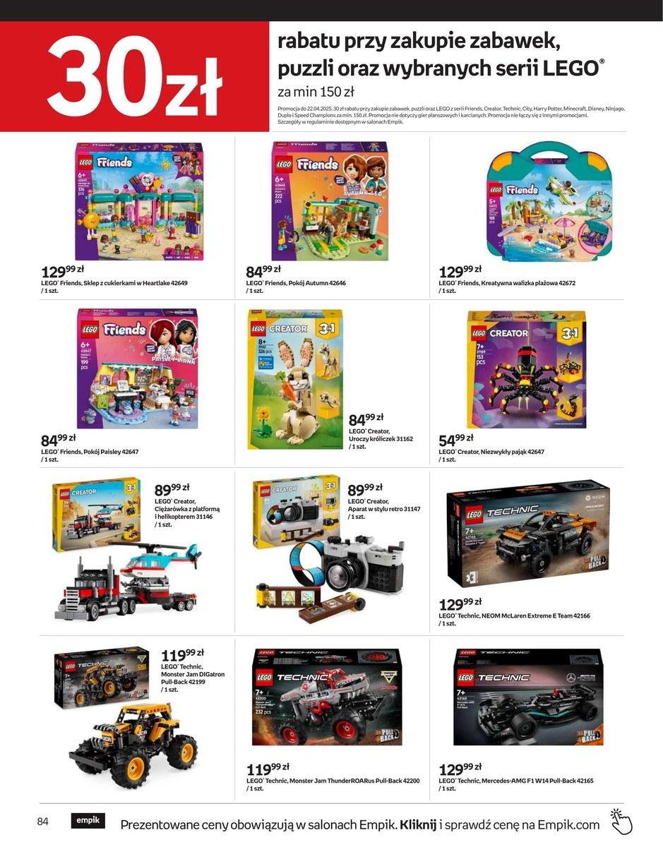 Gazetka promocyjna empik str. 84