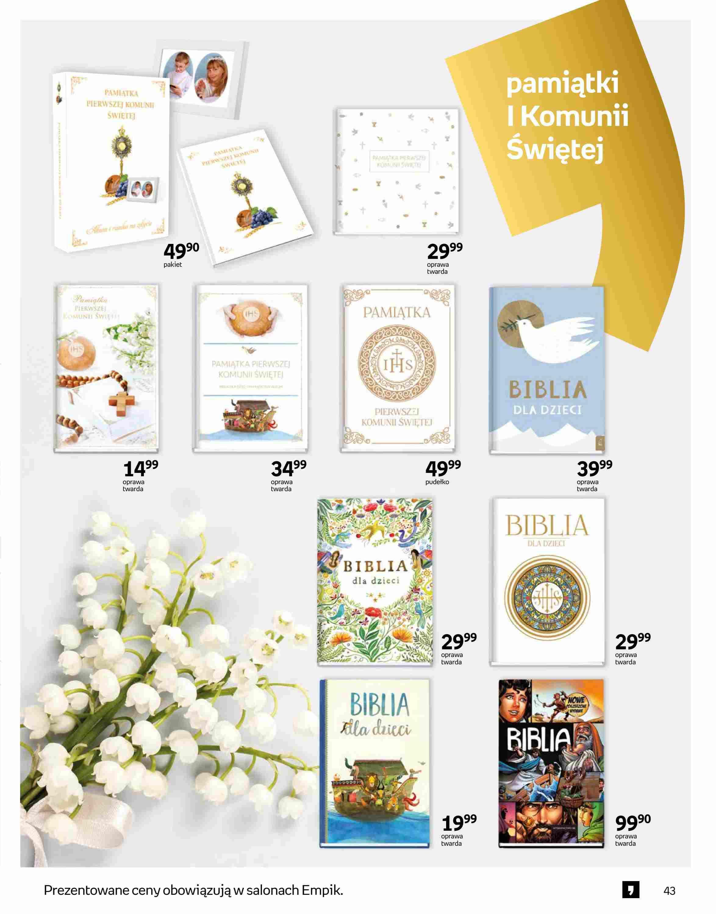 Gazetka promocyjna empik str. 43