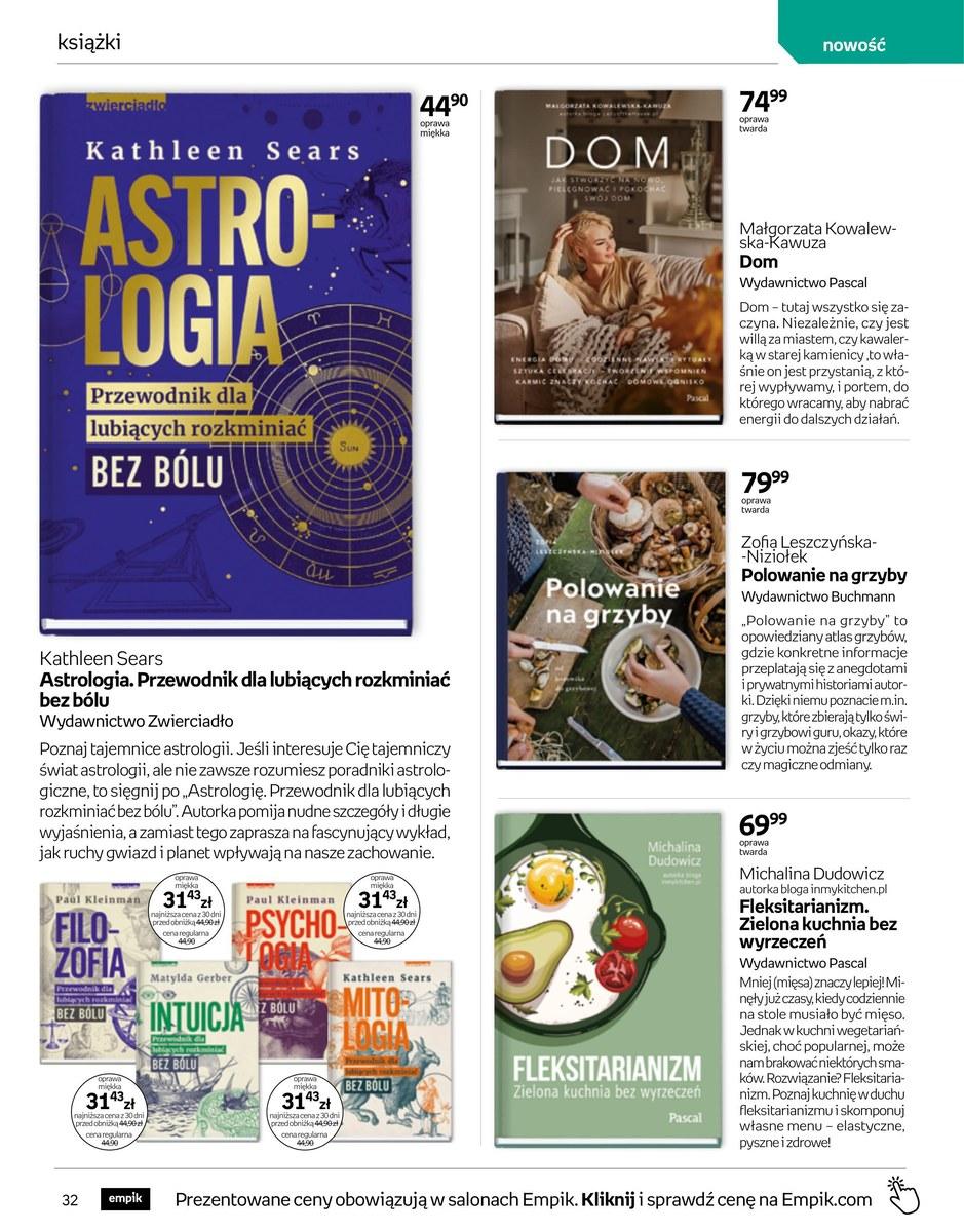 Gazetka promocyjna empik str. 32
