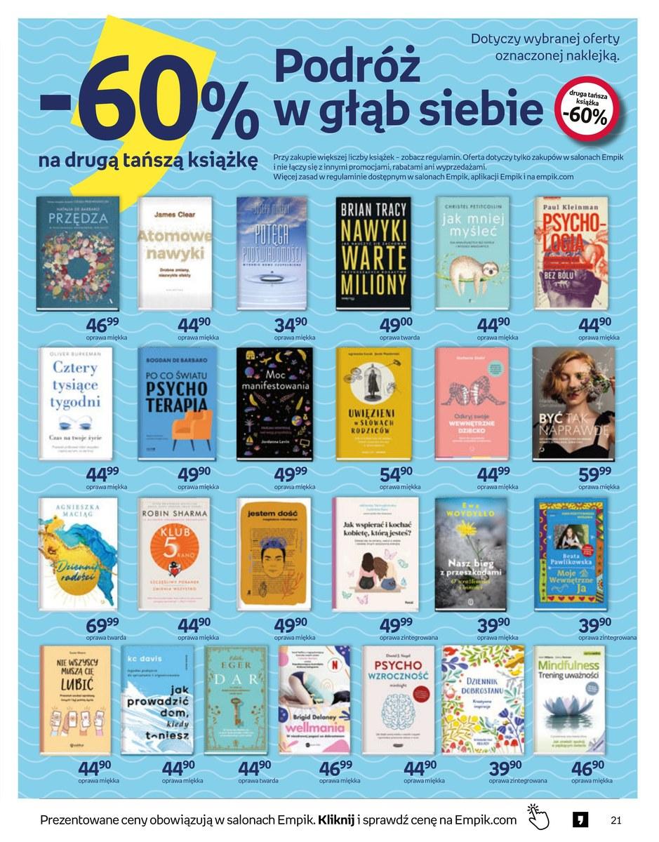 Gazetka promocyjna empik str. 21