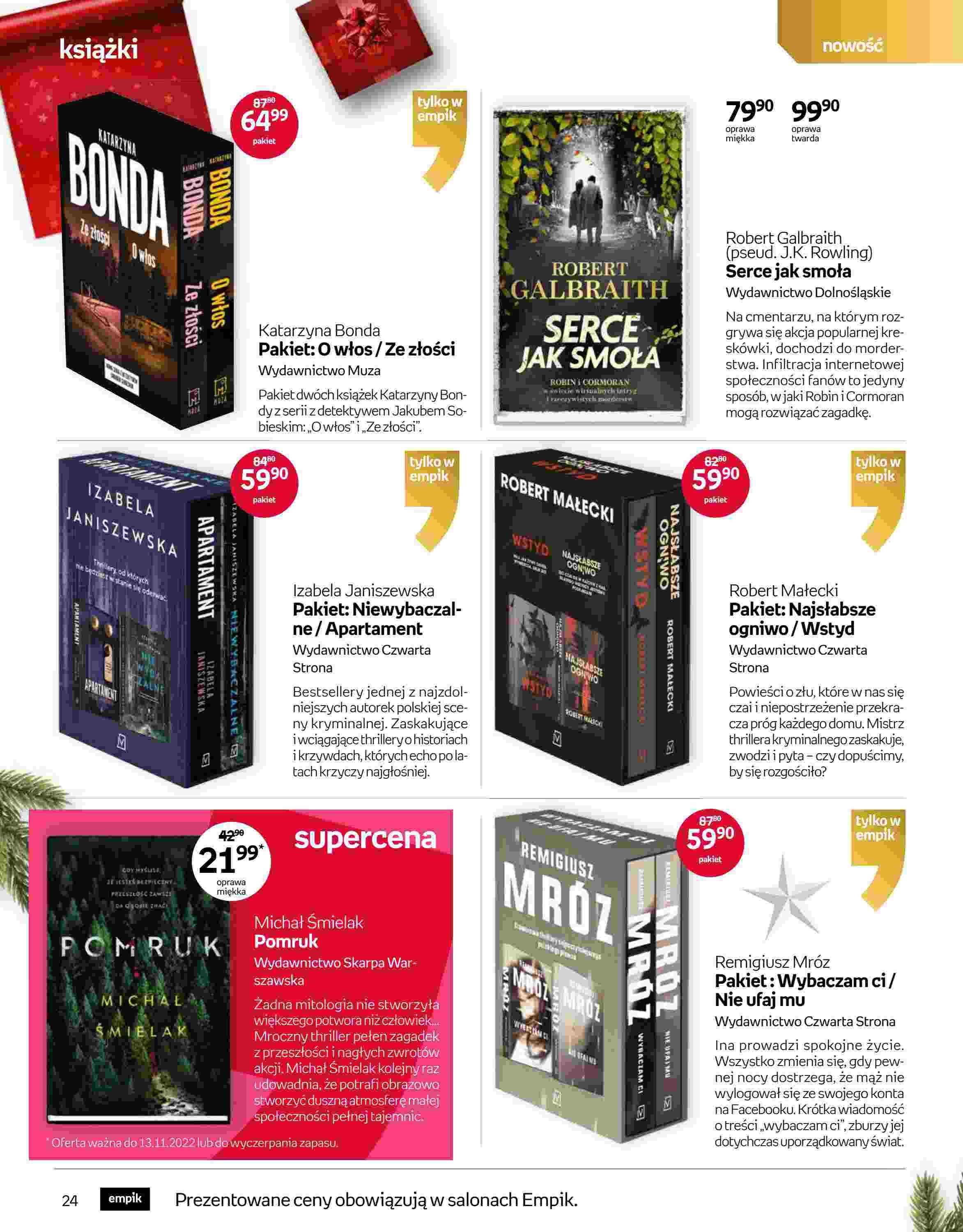 Gazetka promocyjna empik str. 24