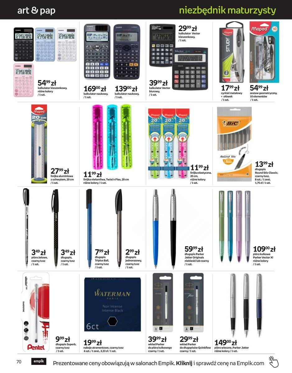 Gazetka promocyjna empik str. 70