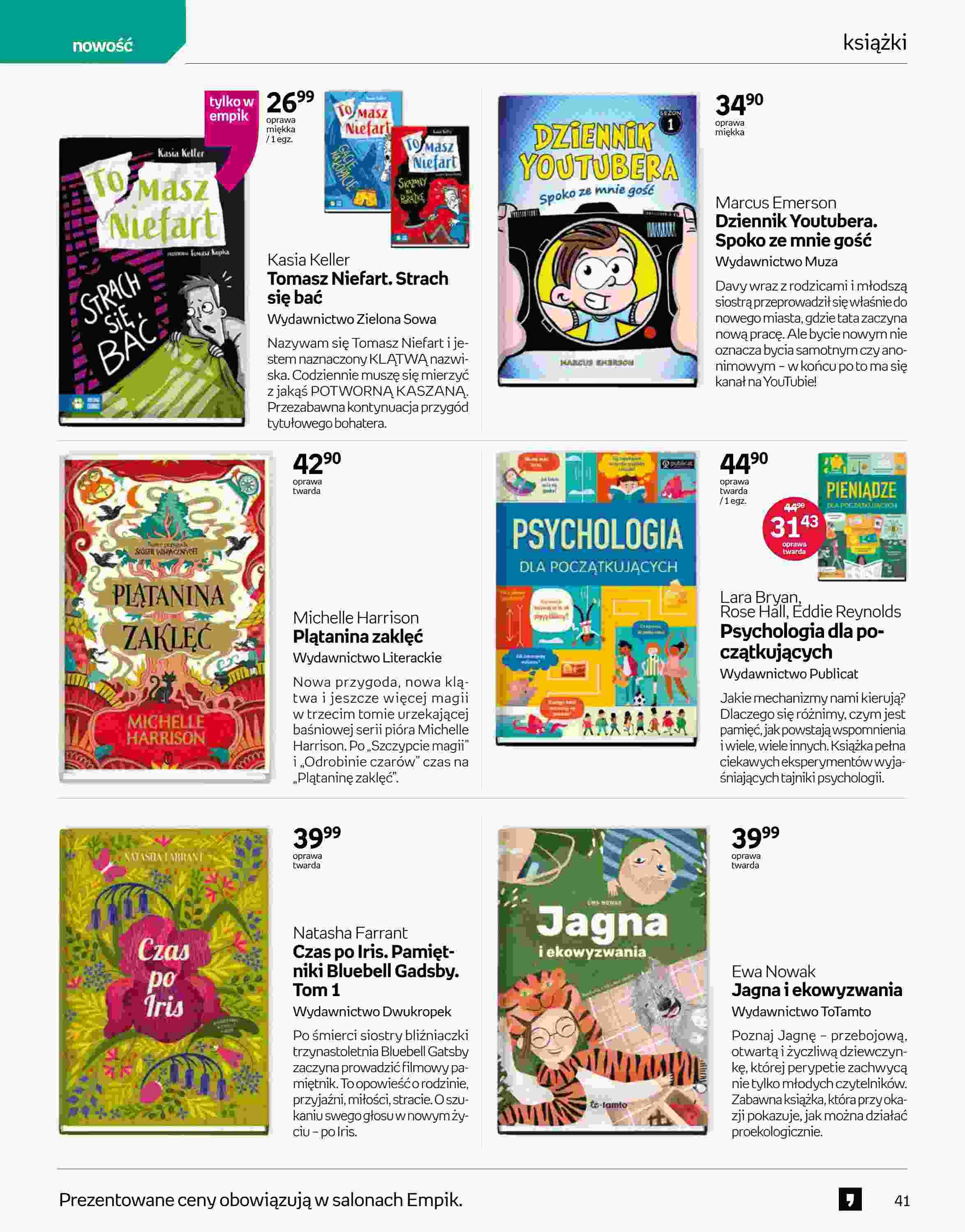 Gazetka promocyjna empik str. 41