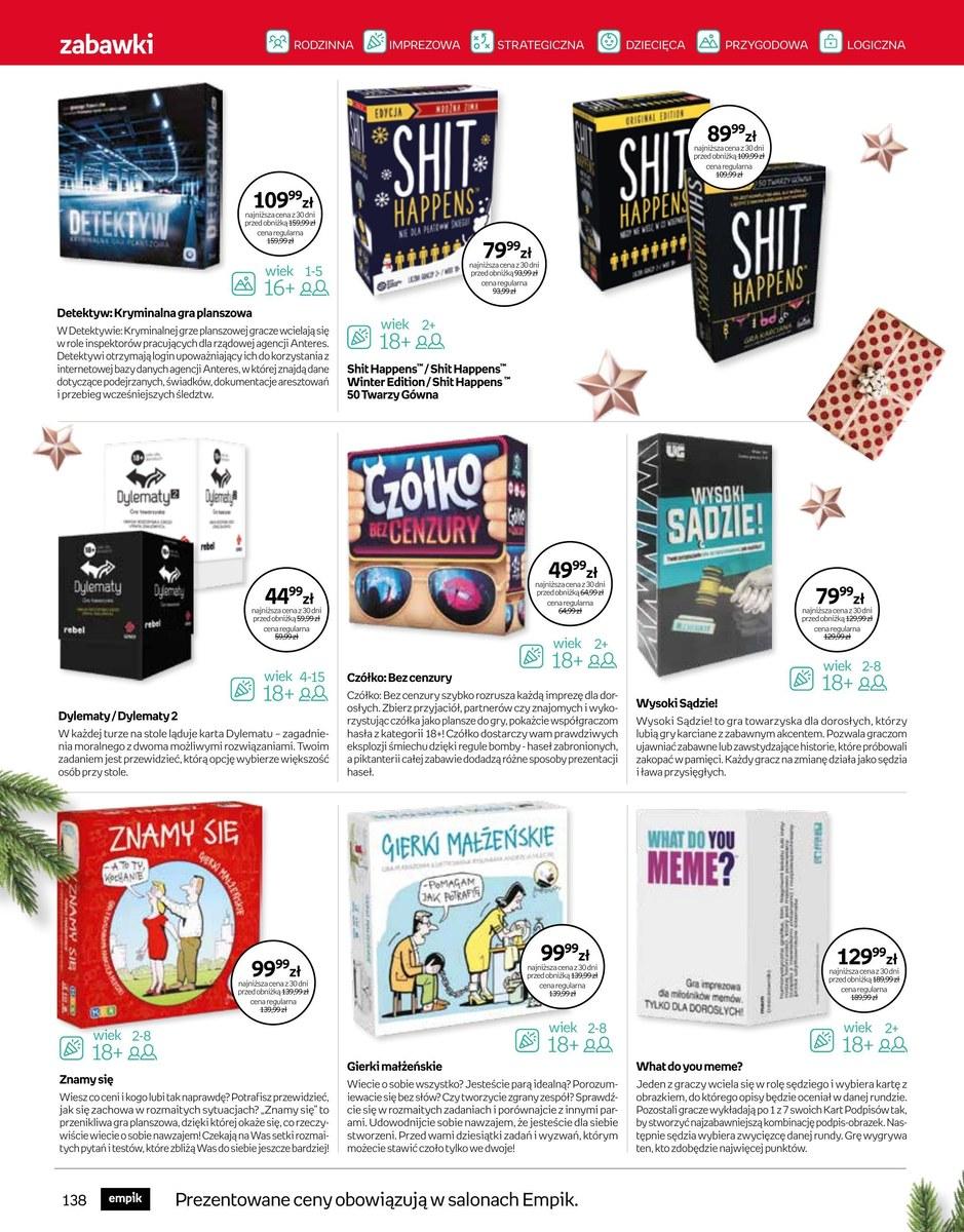 Gazetka promocyjna empik str. 138