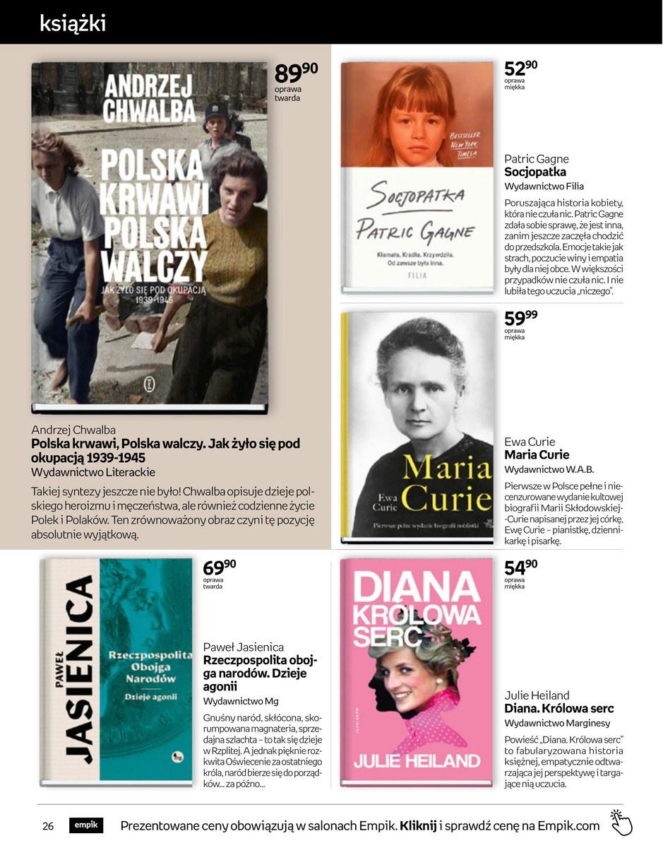 Gazetka promocyjna empik str. 26