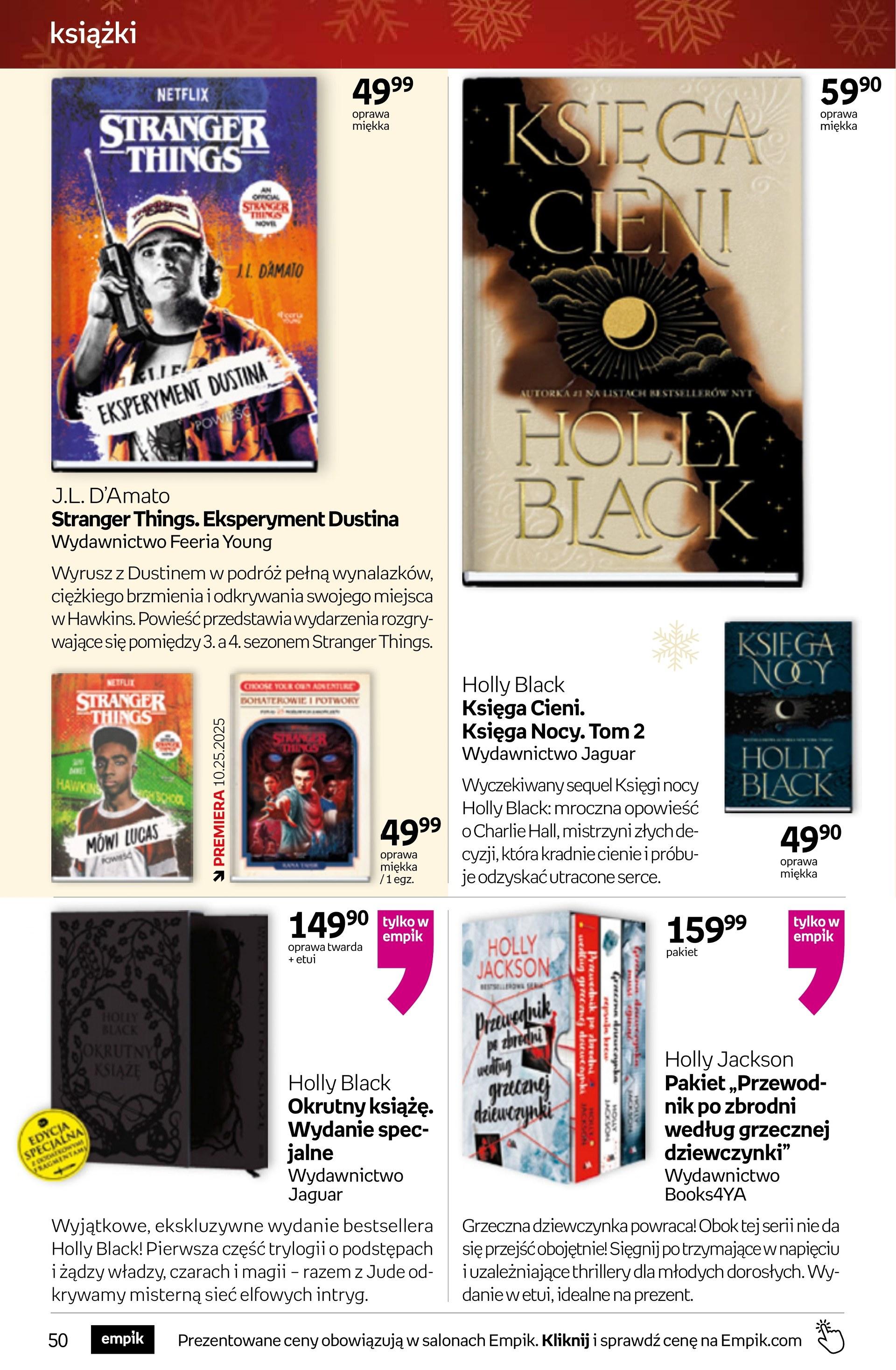 Gazetka promocyjna empik str. 50