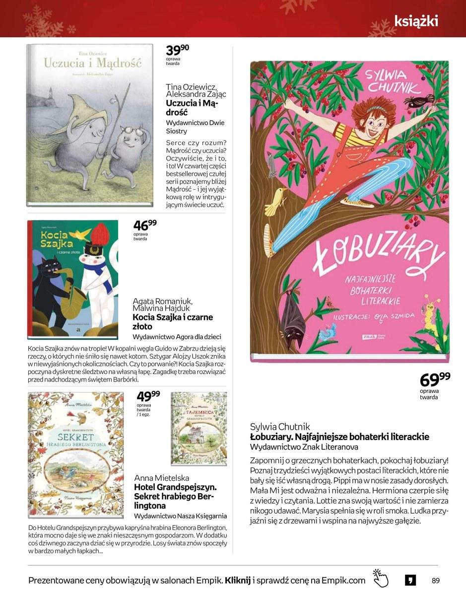 Gazetka promocyjna empik str. 89