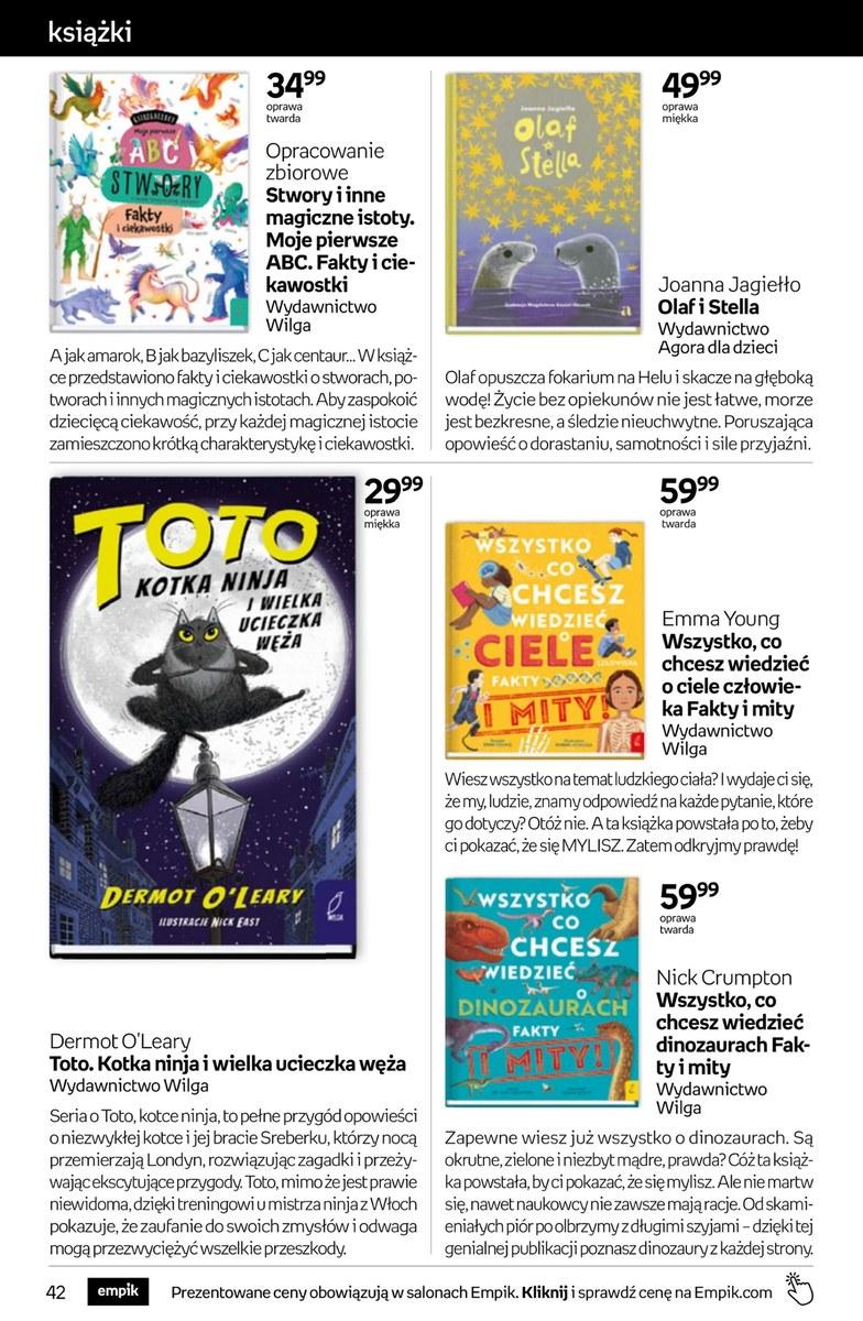 Gazetka promocyjna empik str. 42