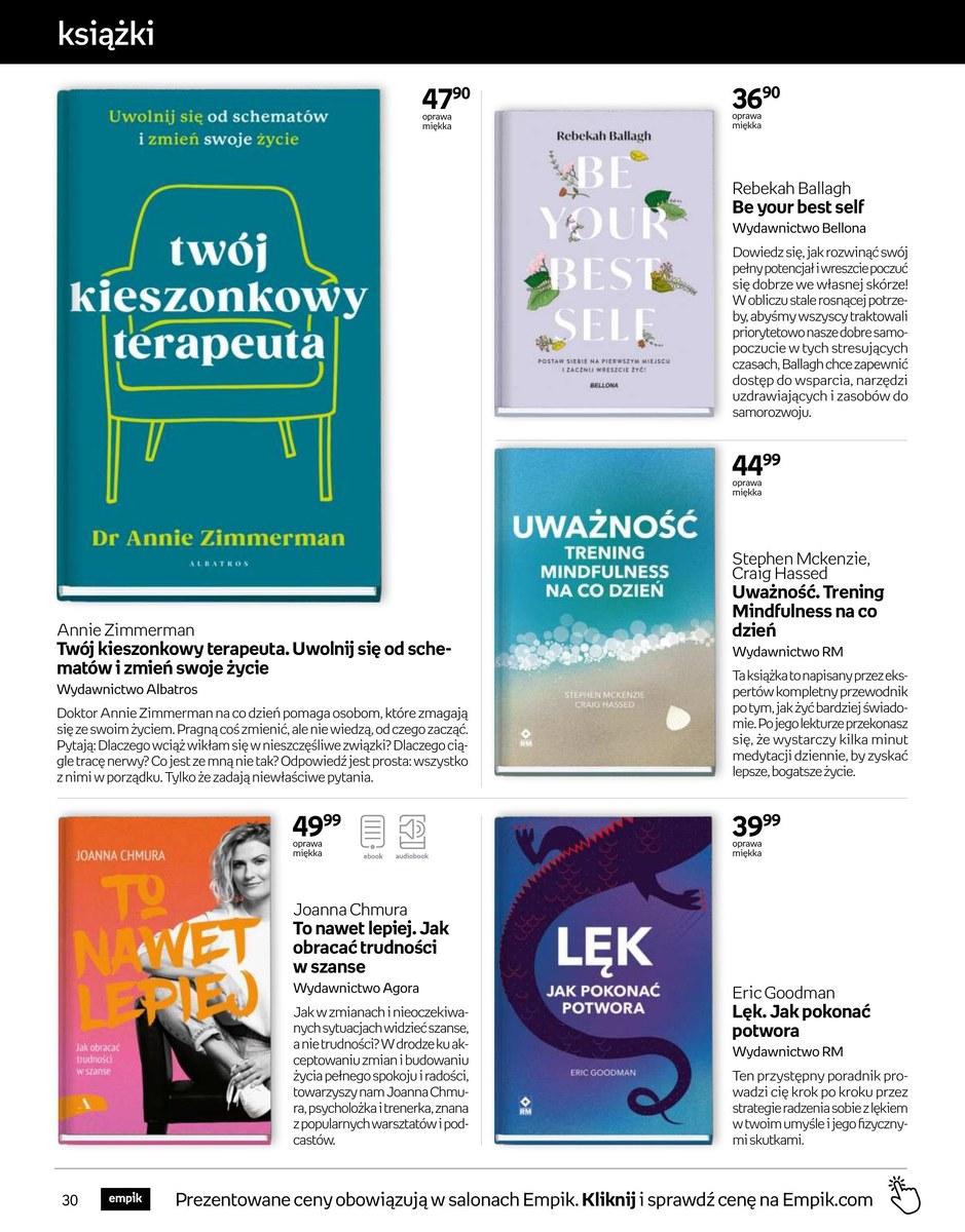 Gazetka promocyjna empik str. 30