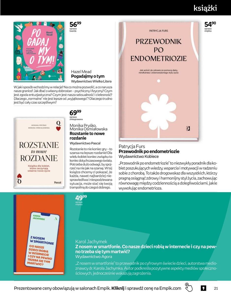 Gazetka promocyjna empik str. 21
