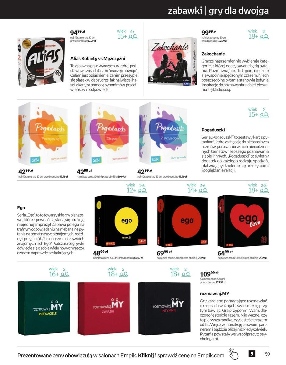 Gazetka promocyjna empik str. 59