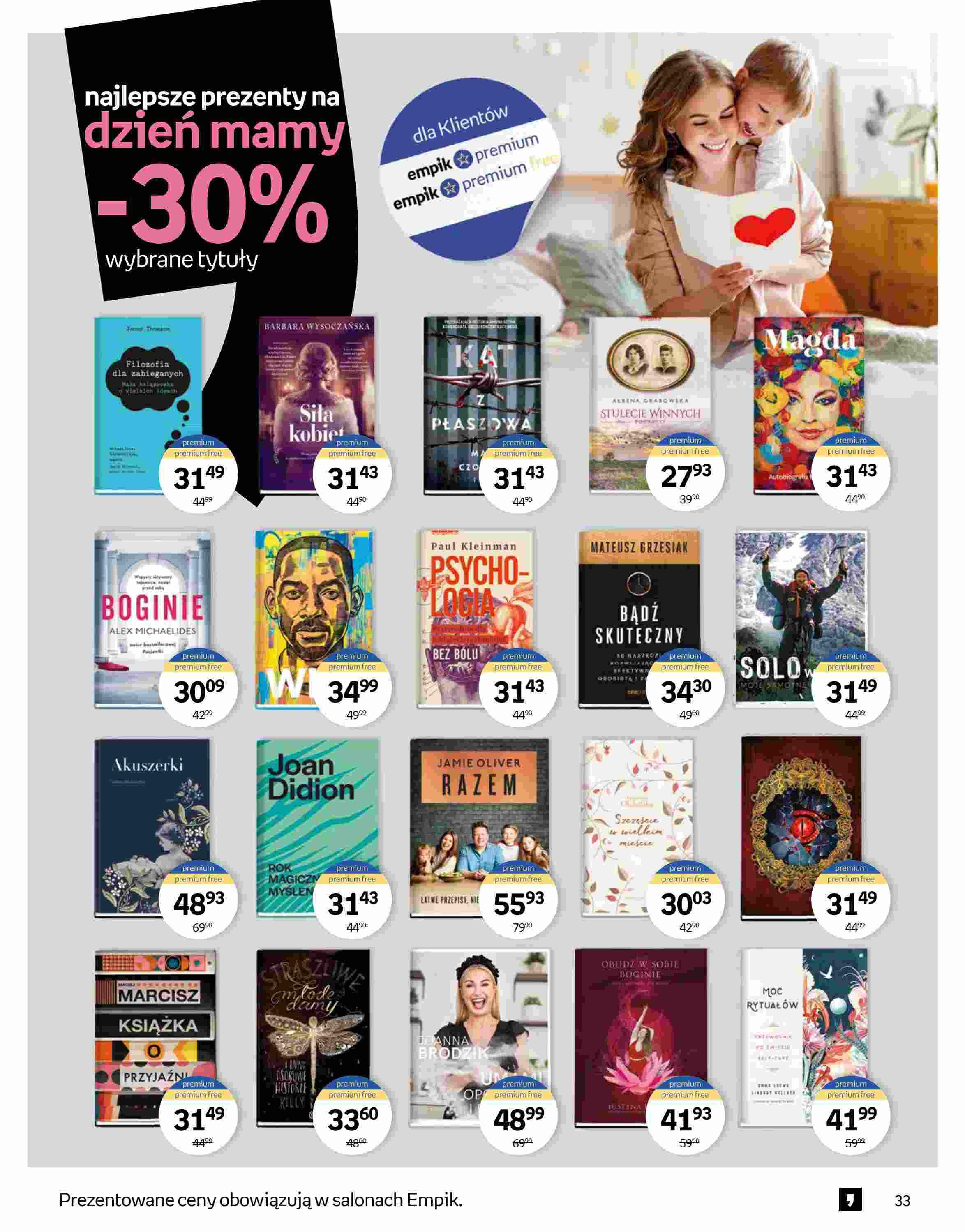 Gazetka promocyjna empik str. 33