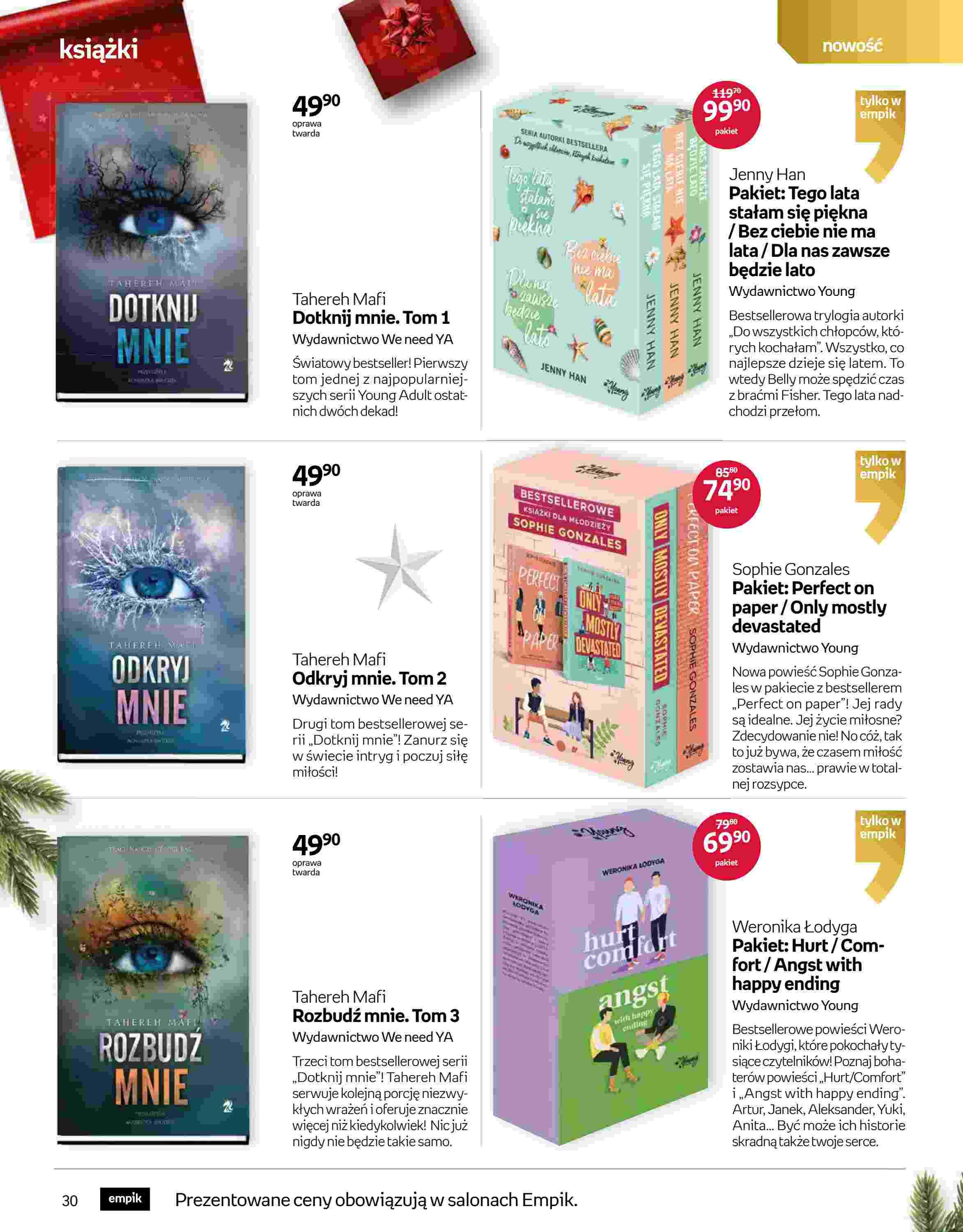 Gazetka promocyjna empik str. 30