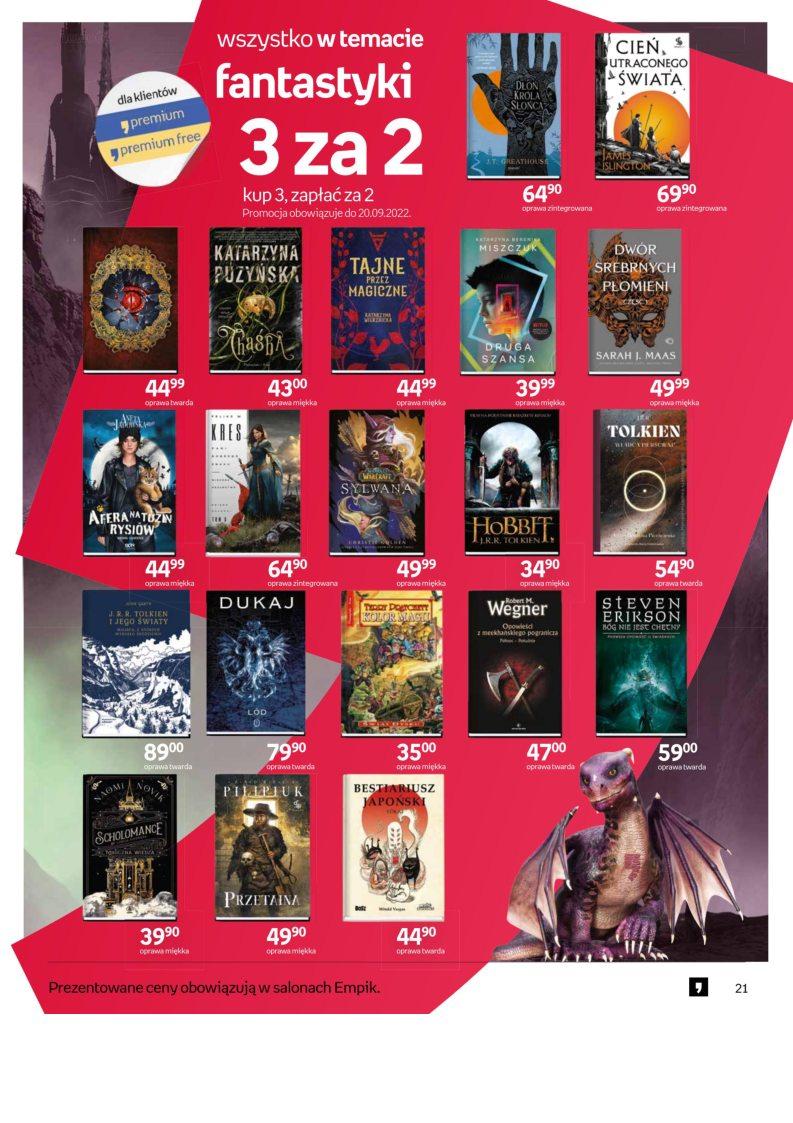 Gazetka promocyjna empik str. 21