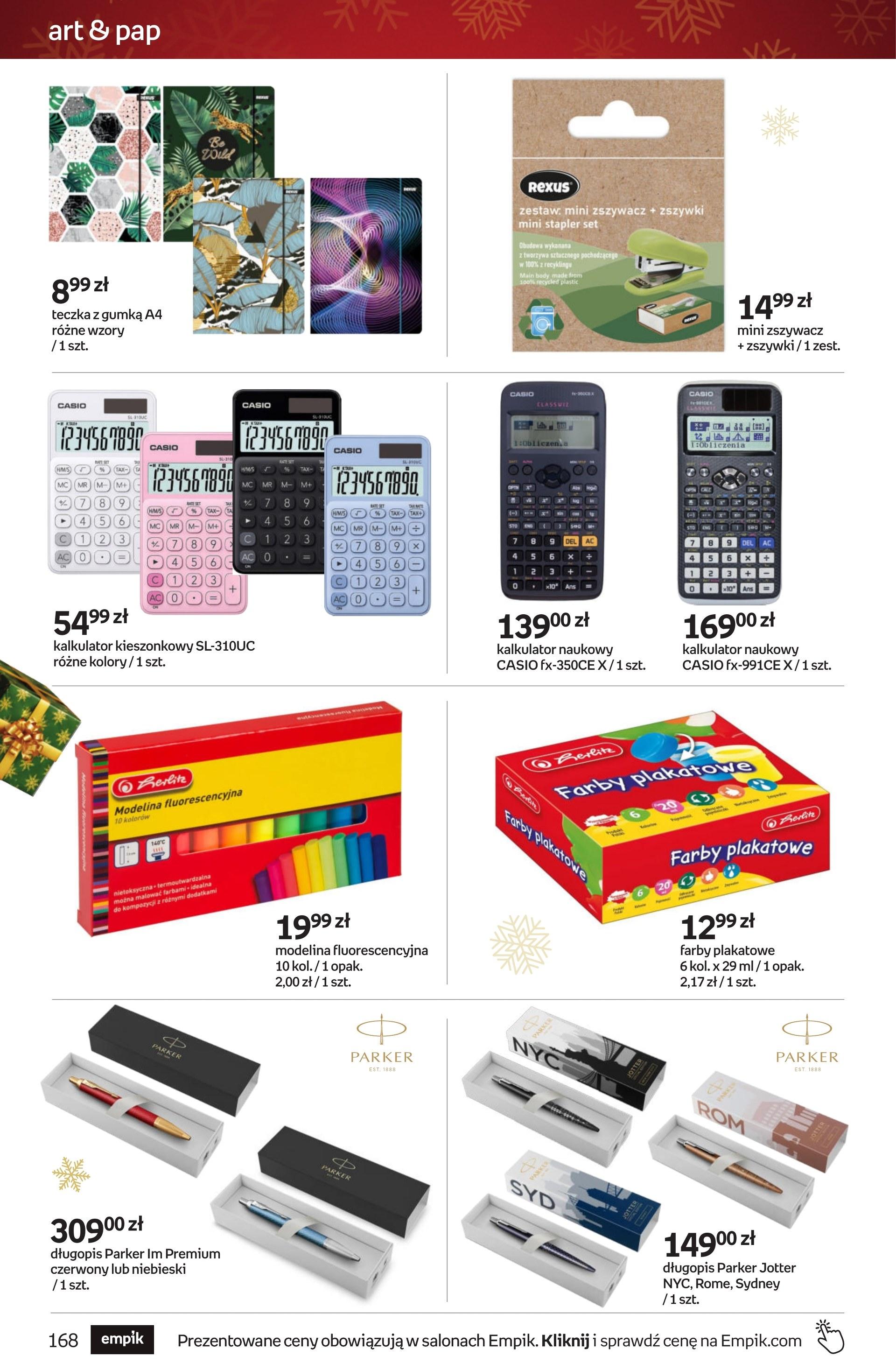 Gazetka promocyjna empik str. 168