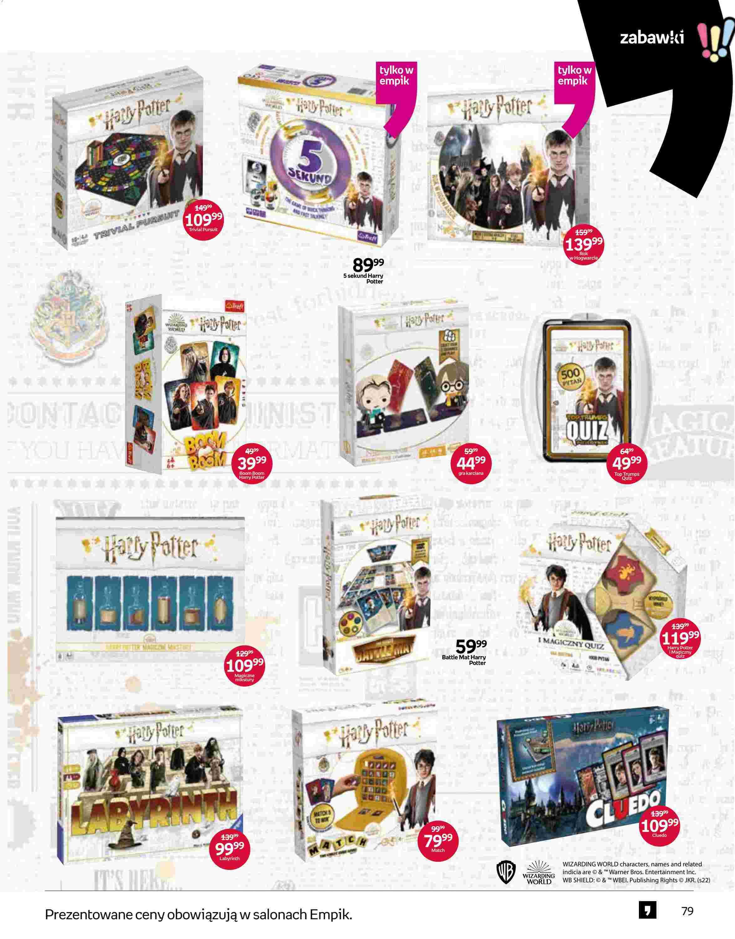 Gazetka promocyjna empik str. 79