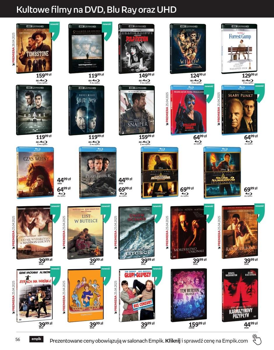 Gazetka promocyjna empik str. 56