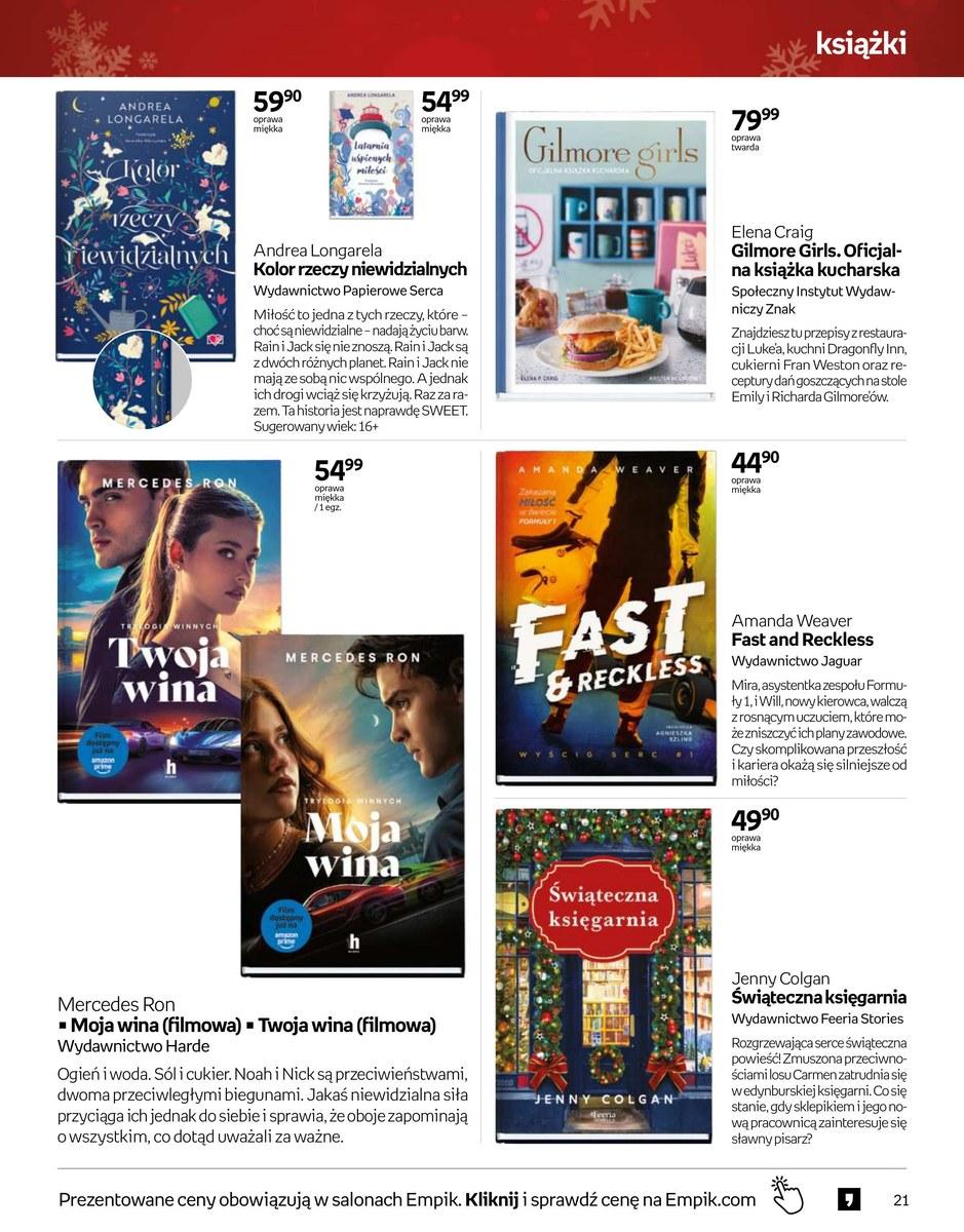 Gazetka promocyjna empik str. 21