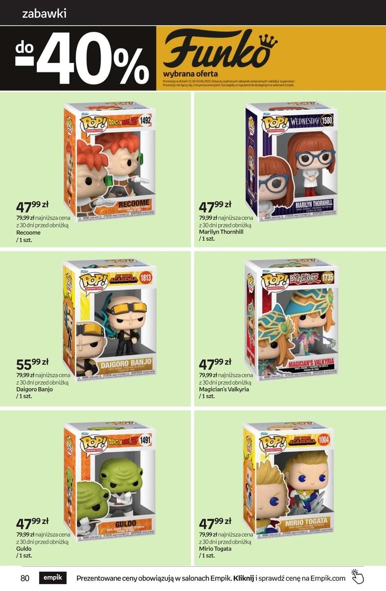 Gazetka promocyjna empik str. 80
