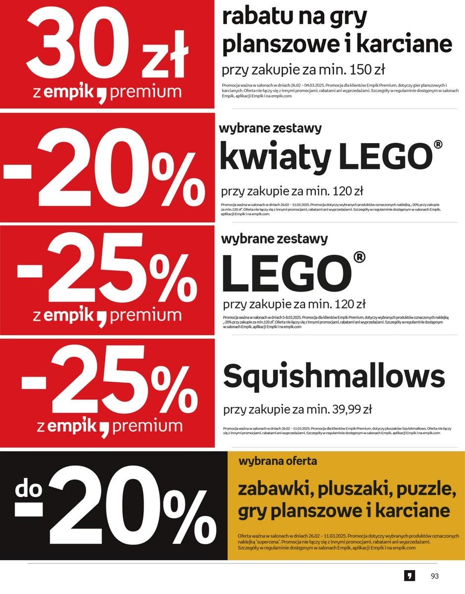 Gazetka promocyjna empik str. 93