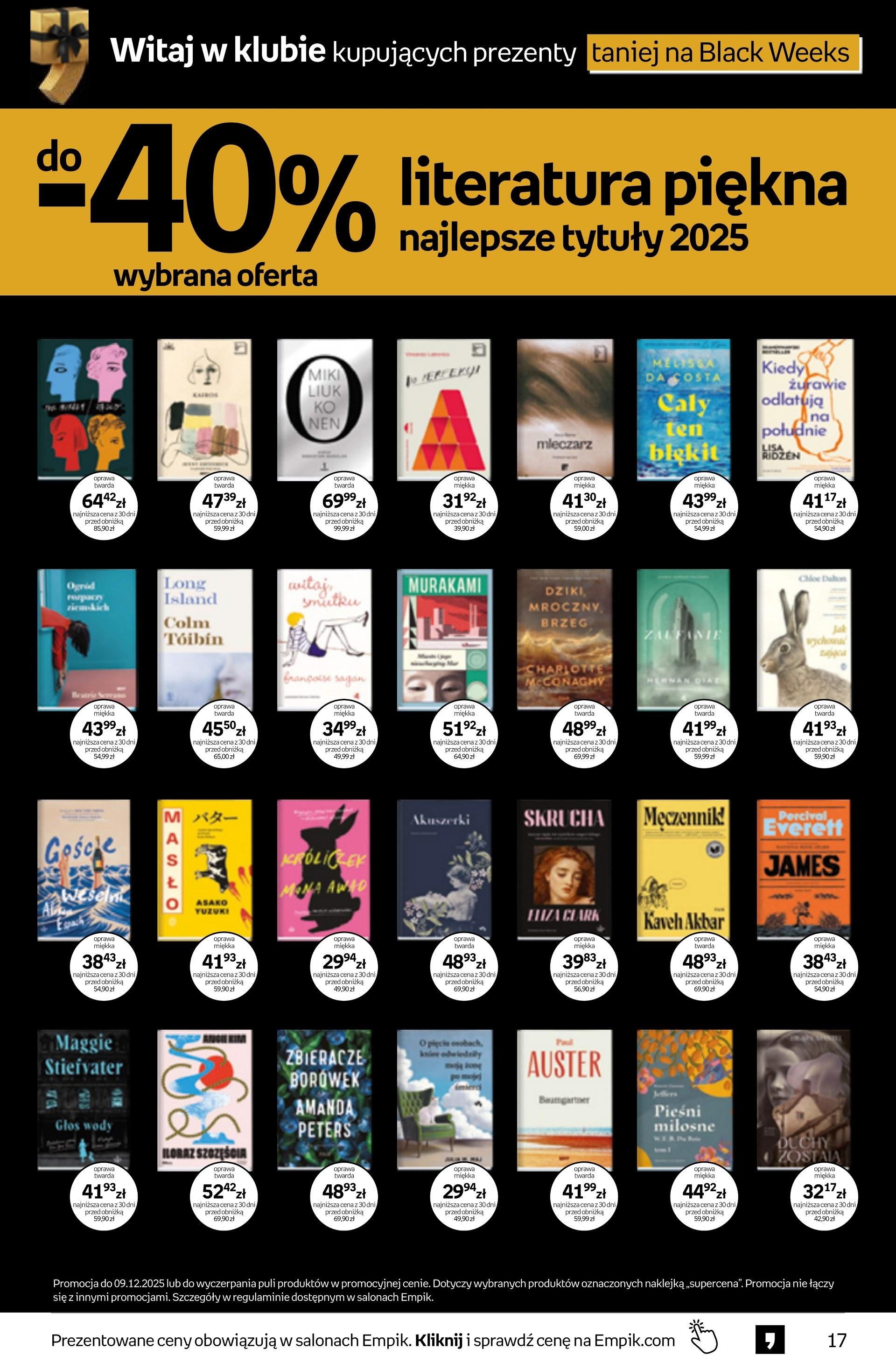 Gazetka promocyjna empik str. 17