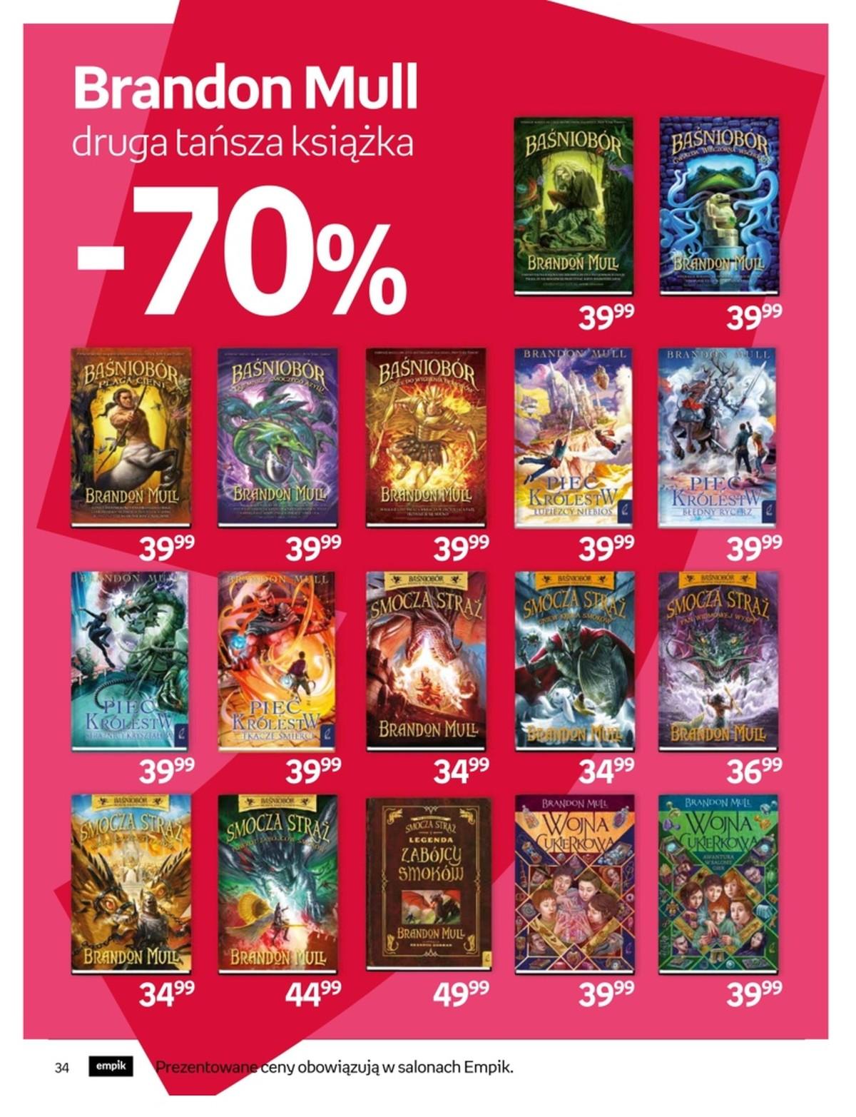 Gazetka promocyjna empik str. 34