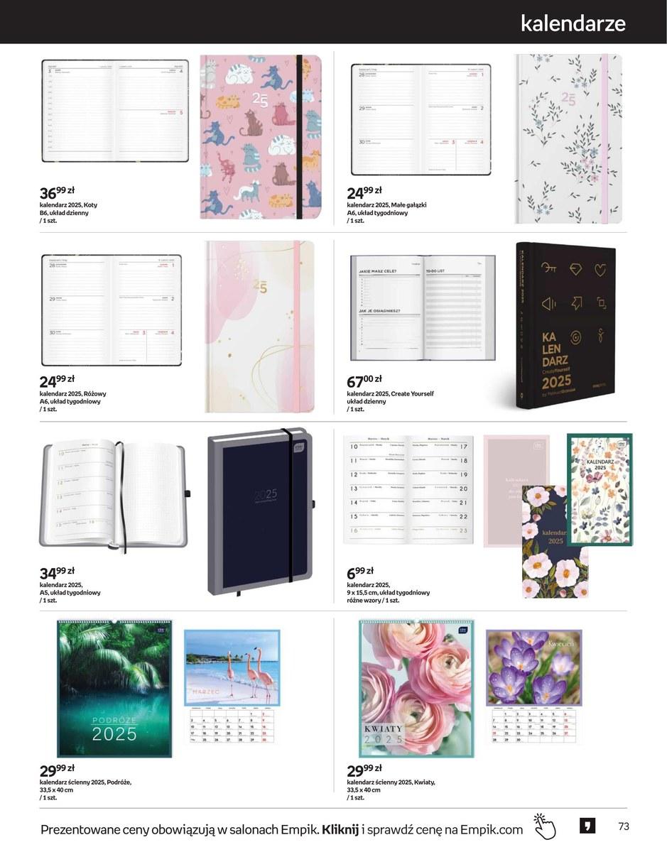 Gazetka promocyjna empik str. 73