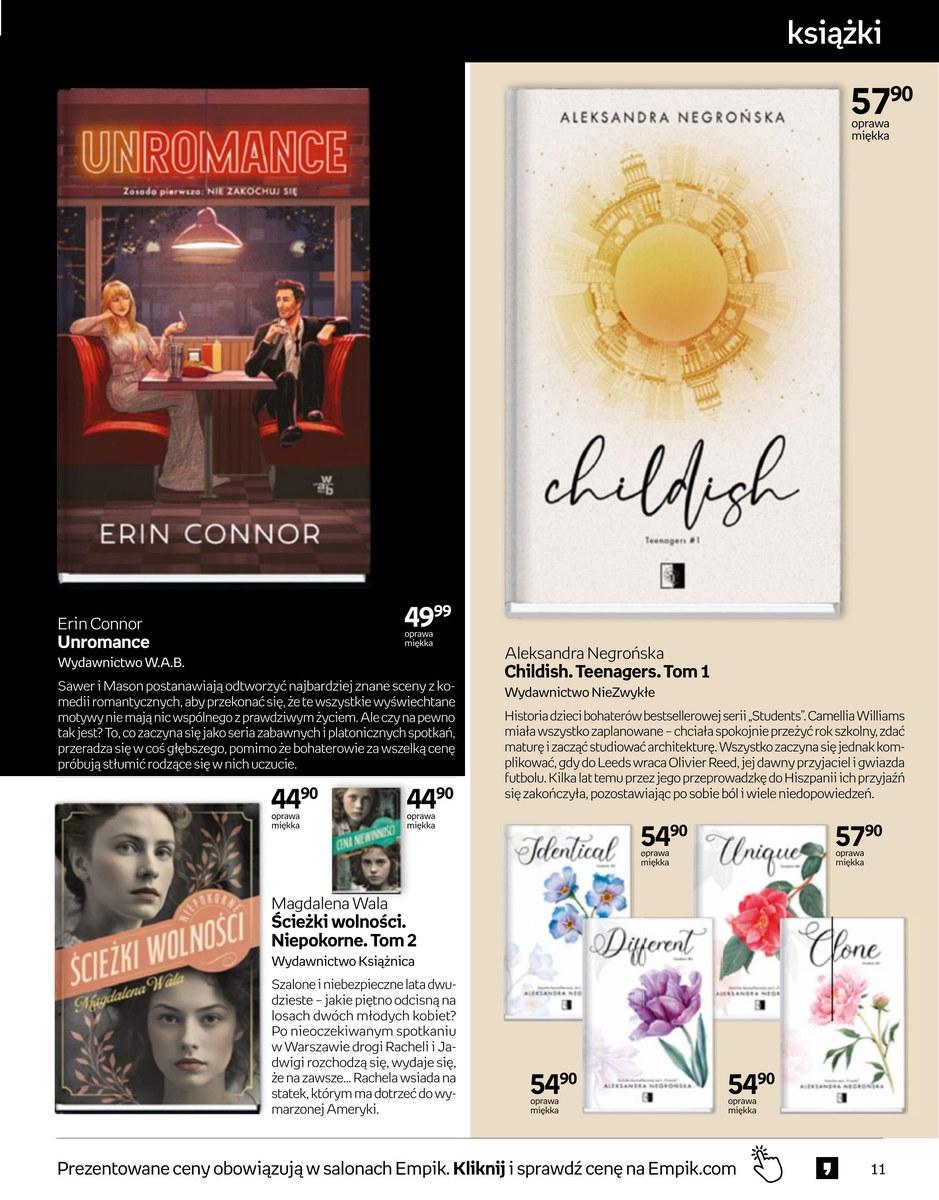 Gazetka promocyjna empik str. 11