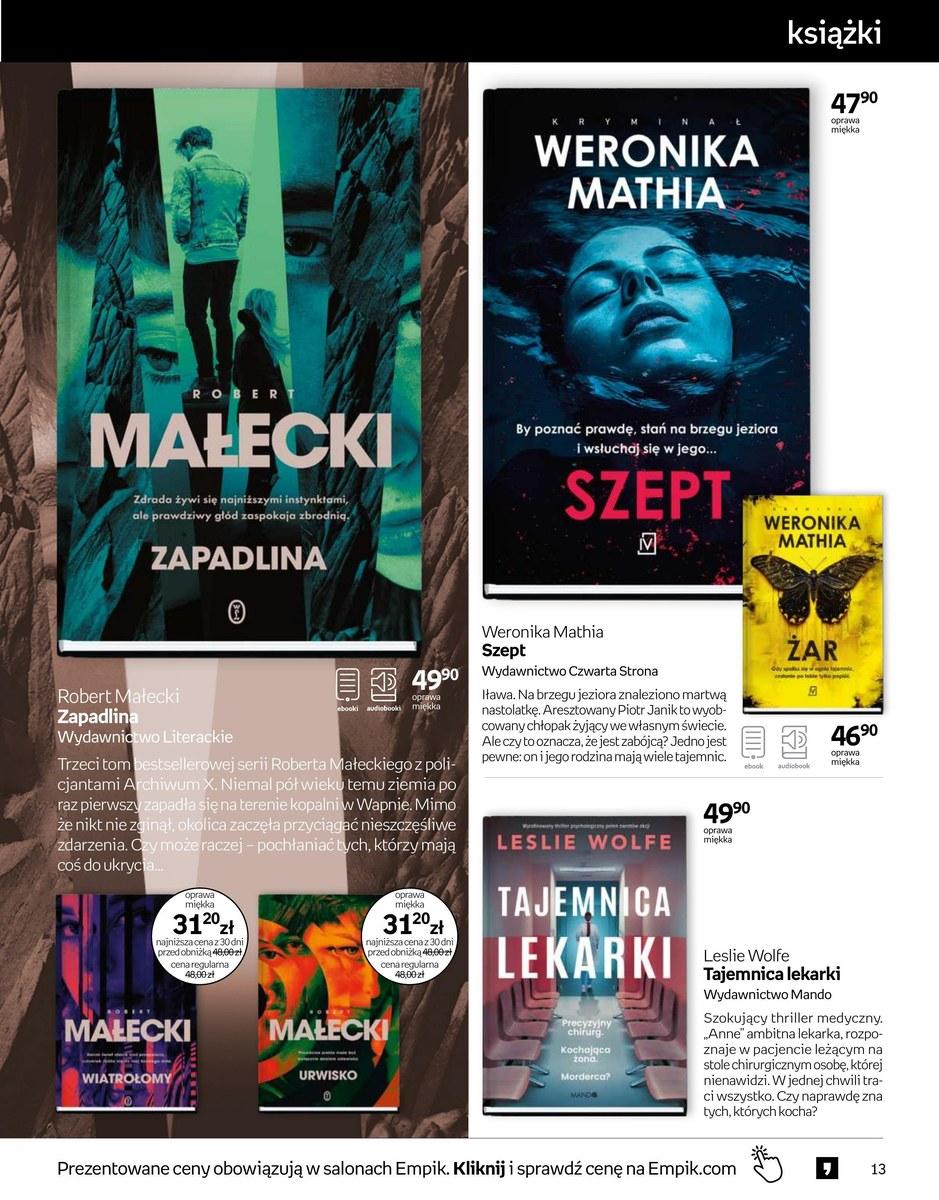 Gazetka promocyjna empik str. 13