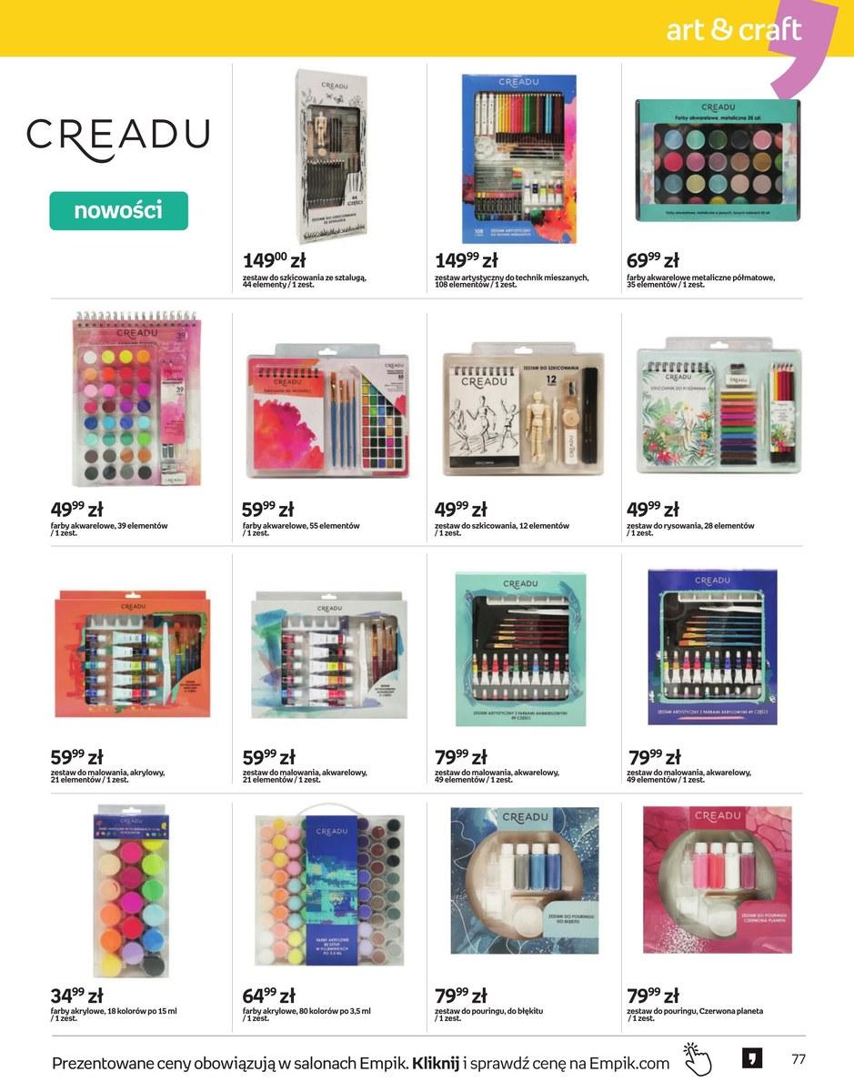 Gazetka promocyjna empik str. 77