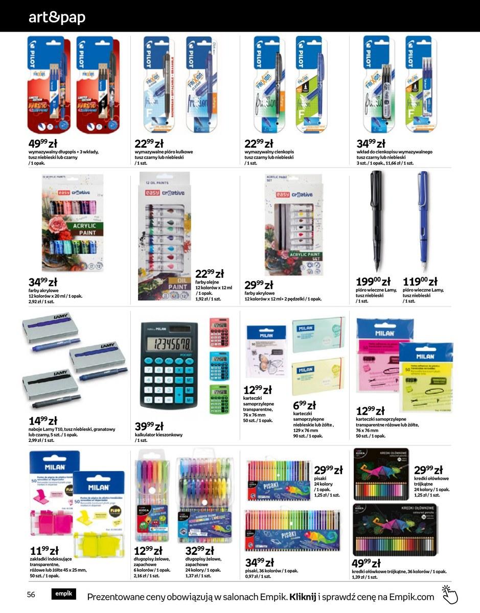 Gazetka promocyjna empik str. 56