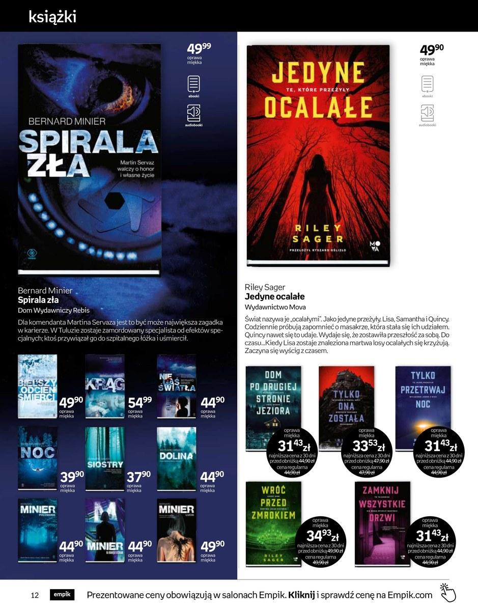 Gazetka promocyjna empik str. 12