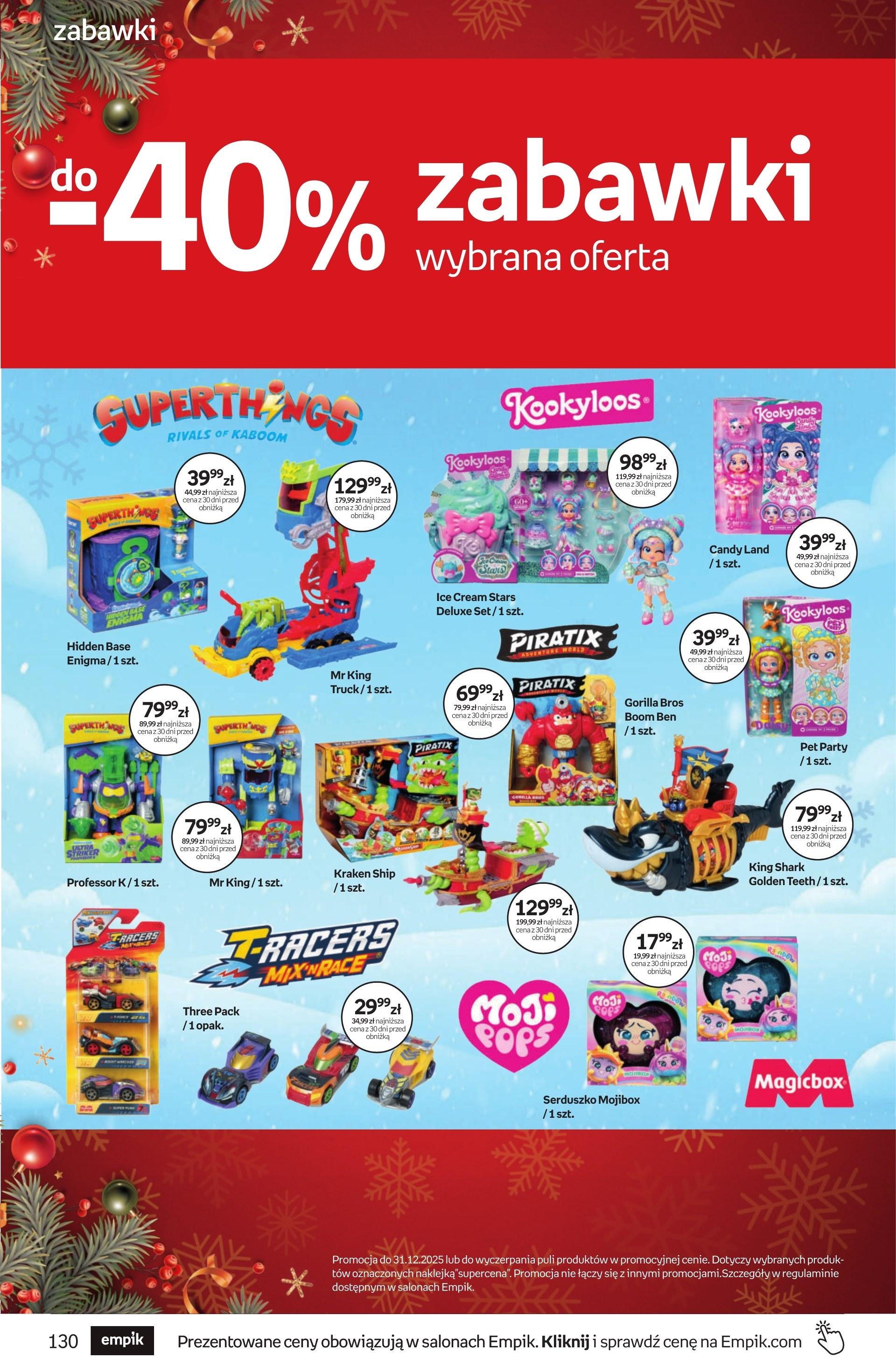 Gazetka promocyjna empik str. 130