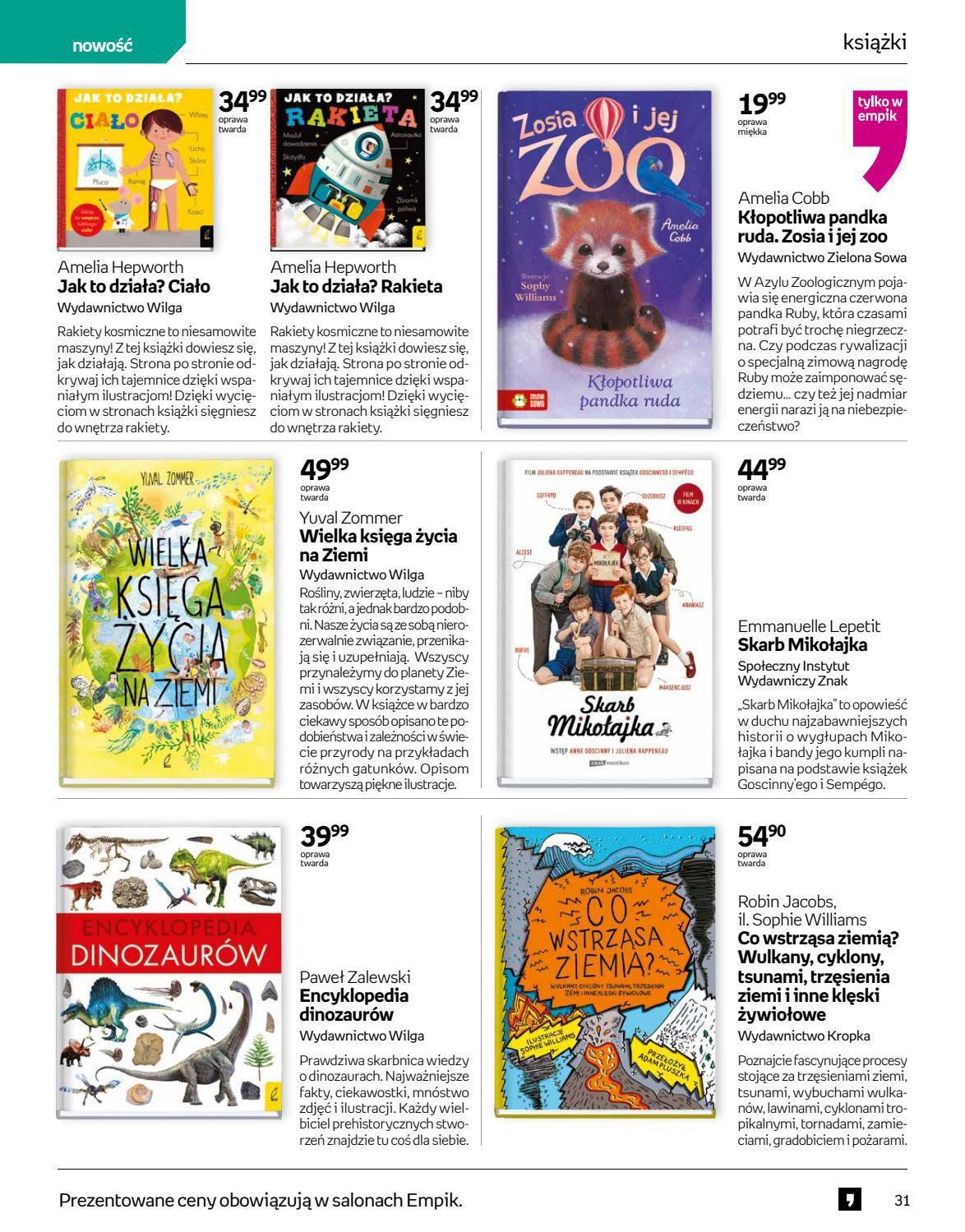 Gazetka promocyjna empik str. 31