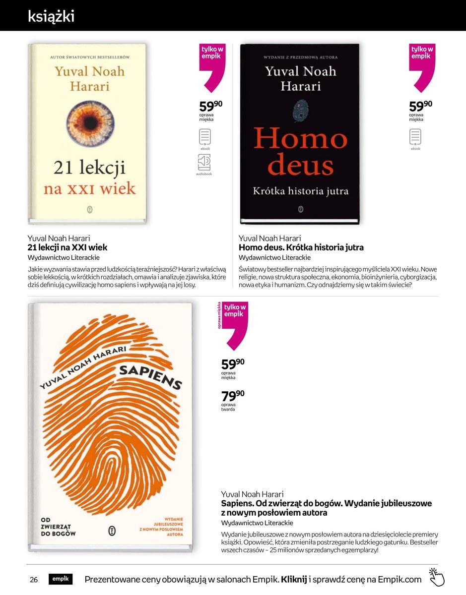 Gazetka promocyjna empik str. 26
