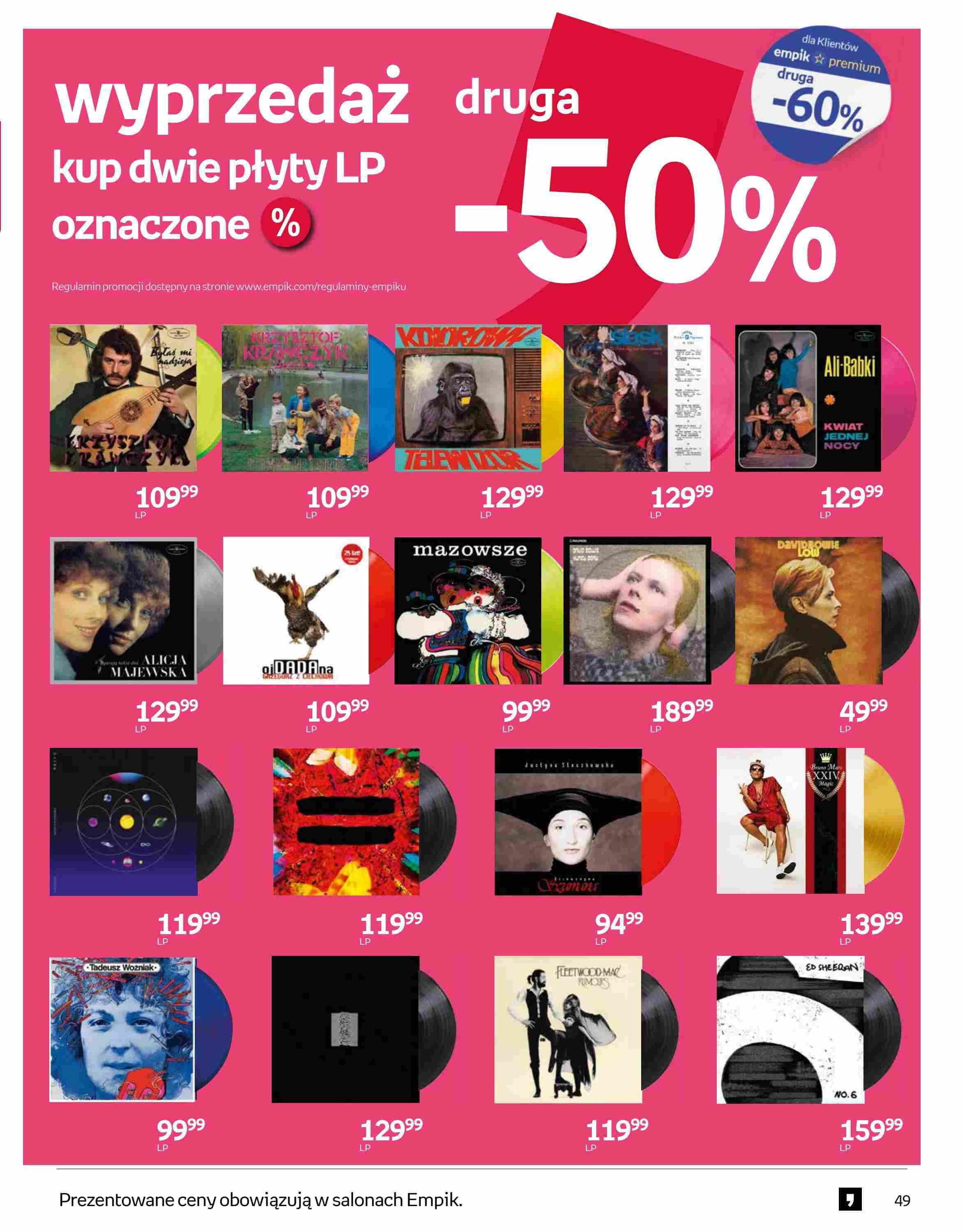 Gazetka promocyjna empik str. 49