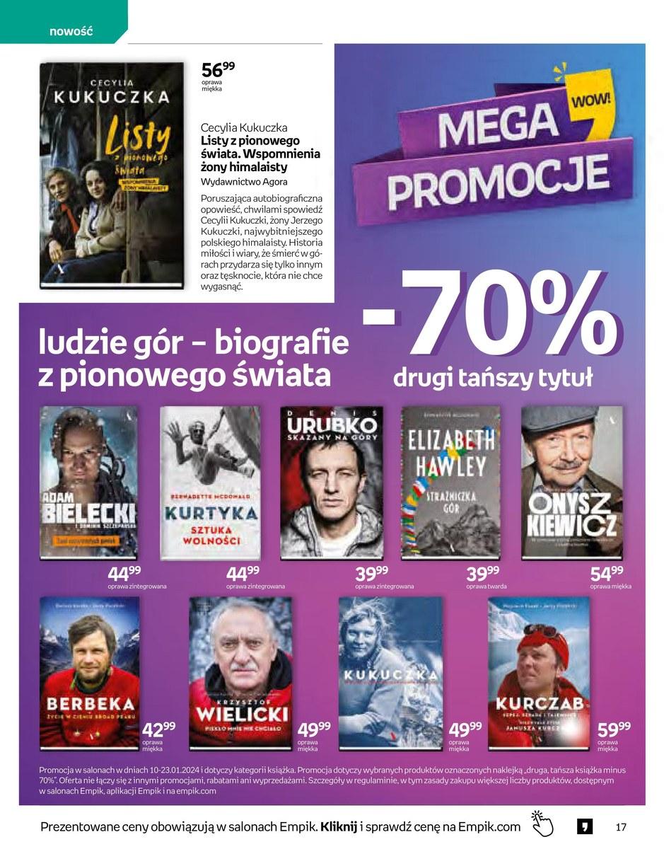 Gazetka promocyjna empik str. 17