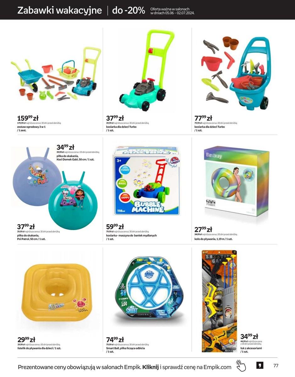 Gazetka promocyjna empik str. 77