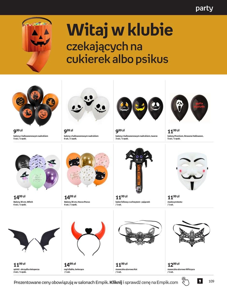 Gazetka promocyjna empik str. 109