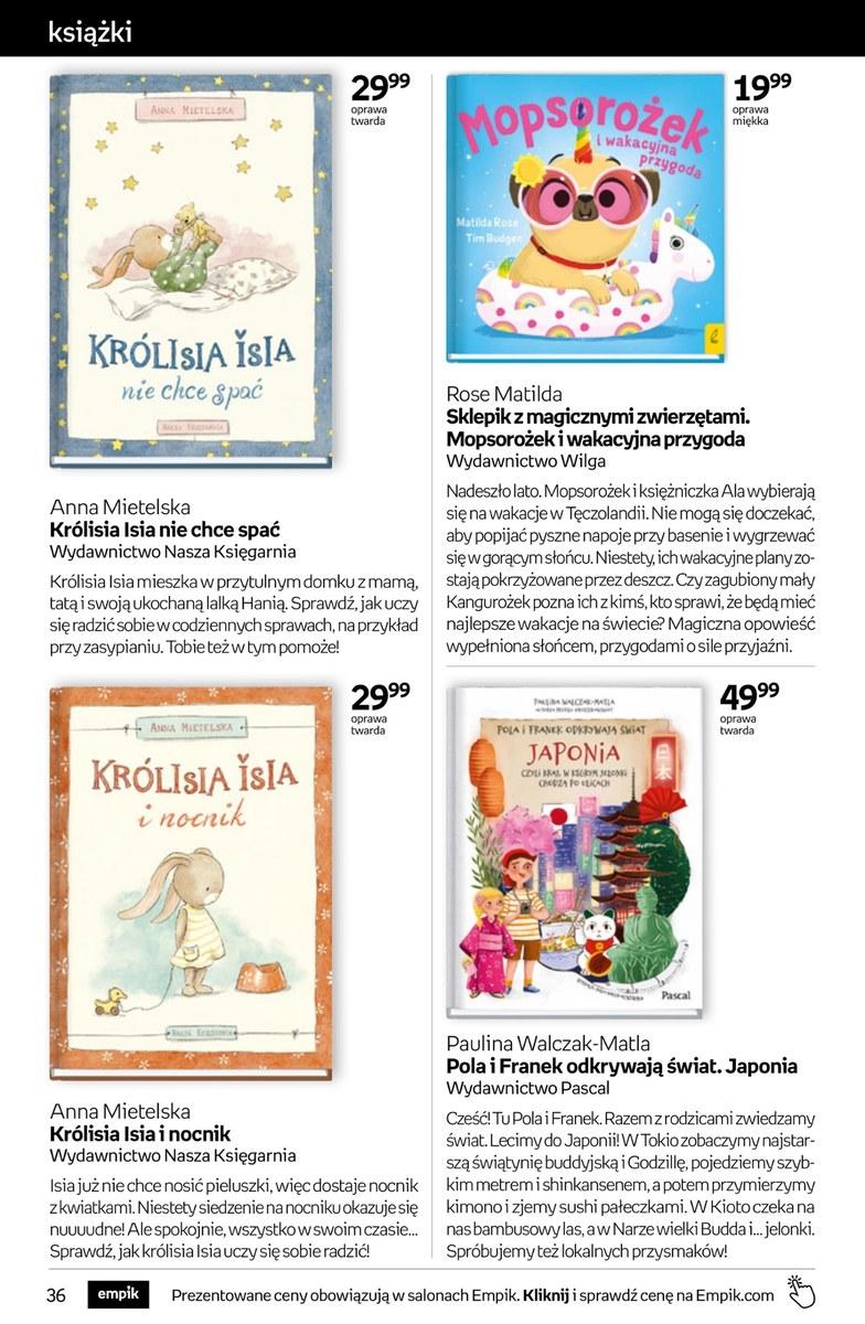 Gazetka promocyjna empik str. 36