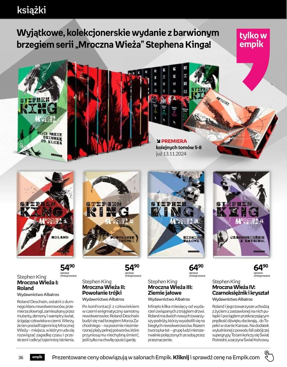 Gazetka promocyjna empik str. 36