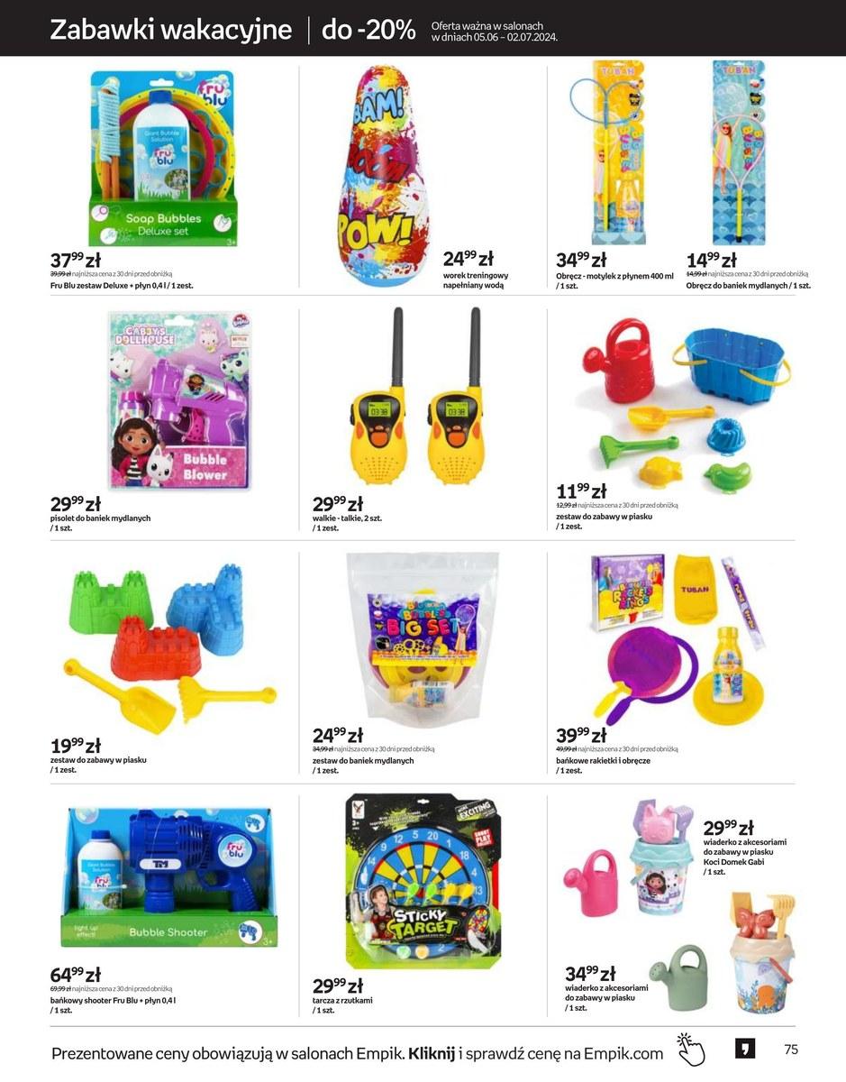 Gazetka promocyjna empik str. 75