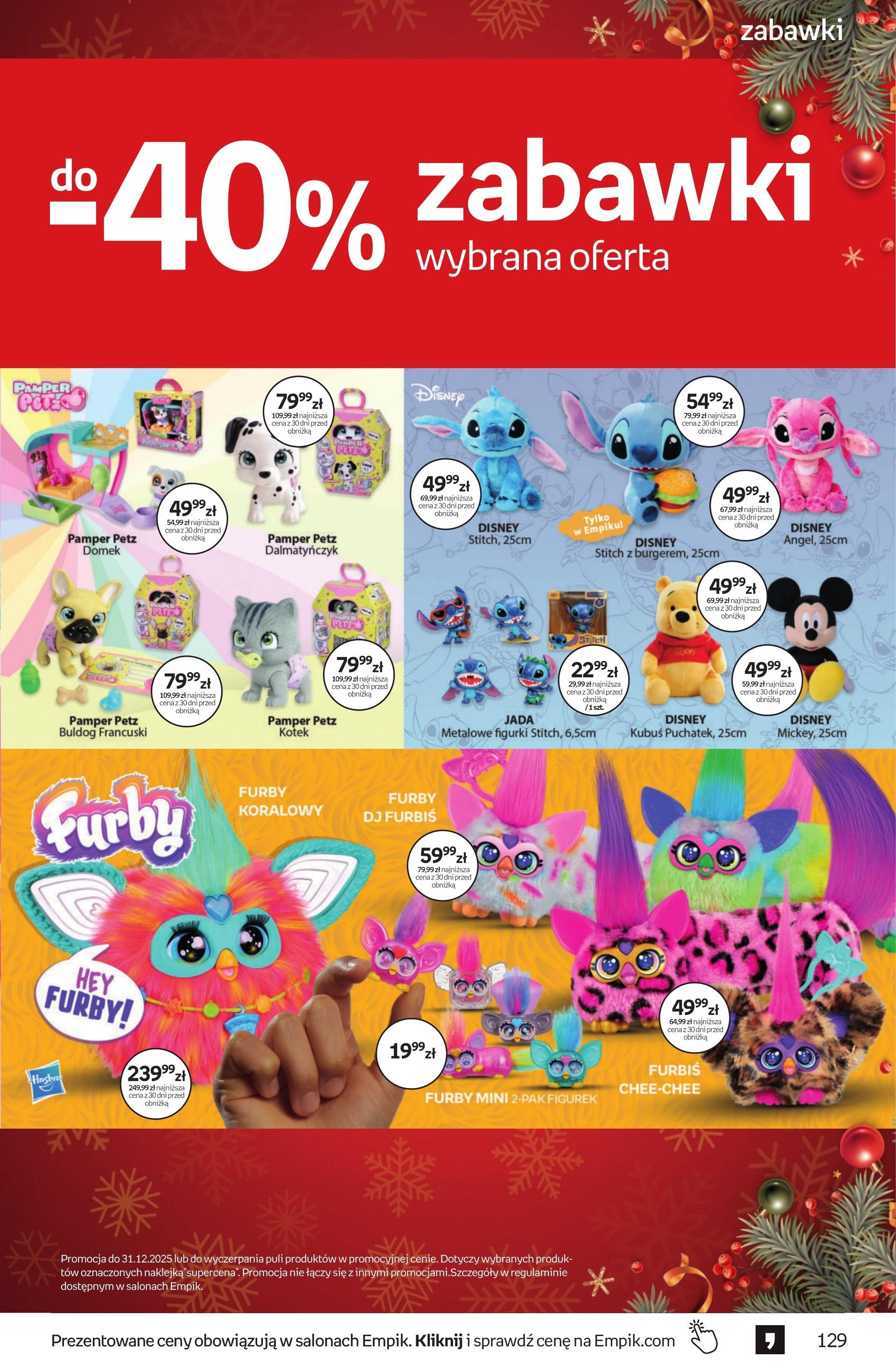 Gazetka promocyjna empik str. 129