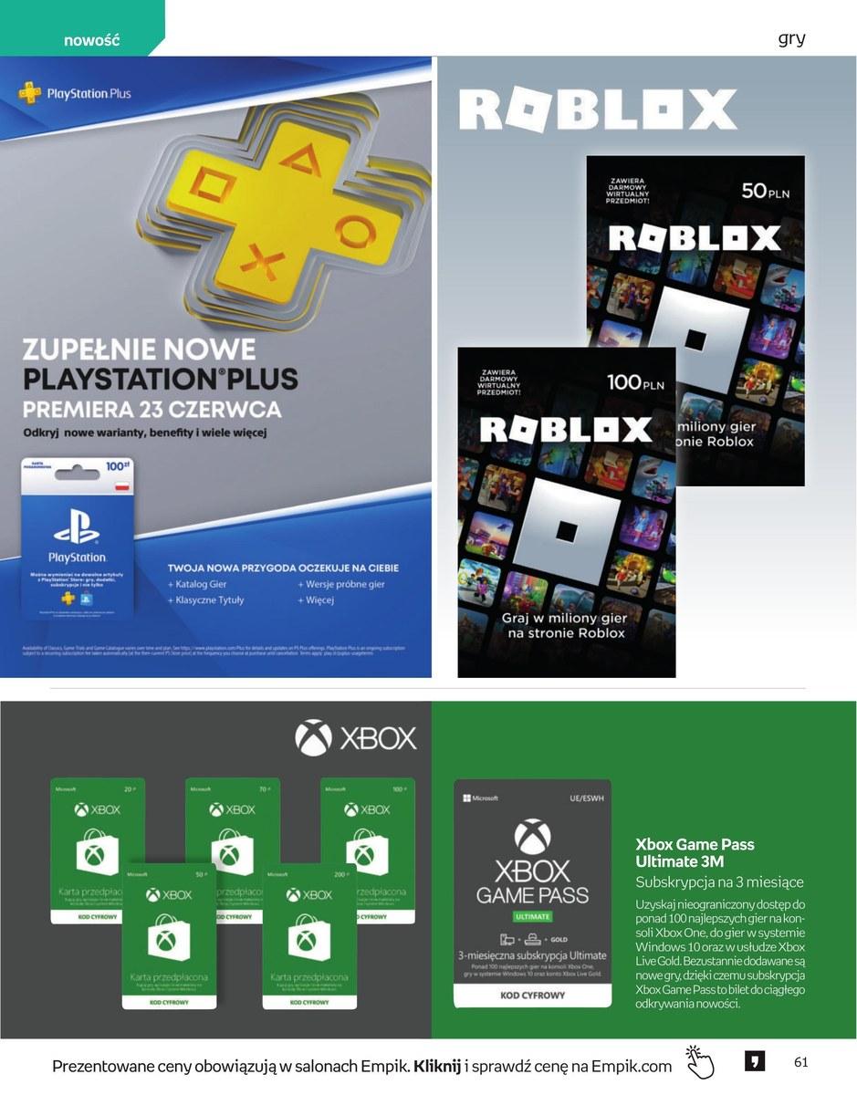 Gazetka promocyjna empik str. 61