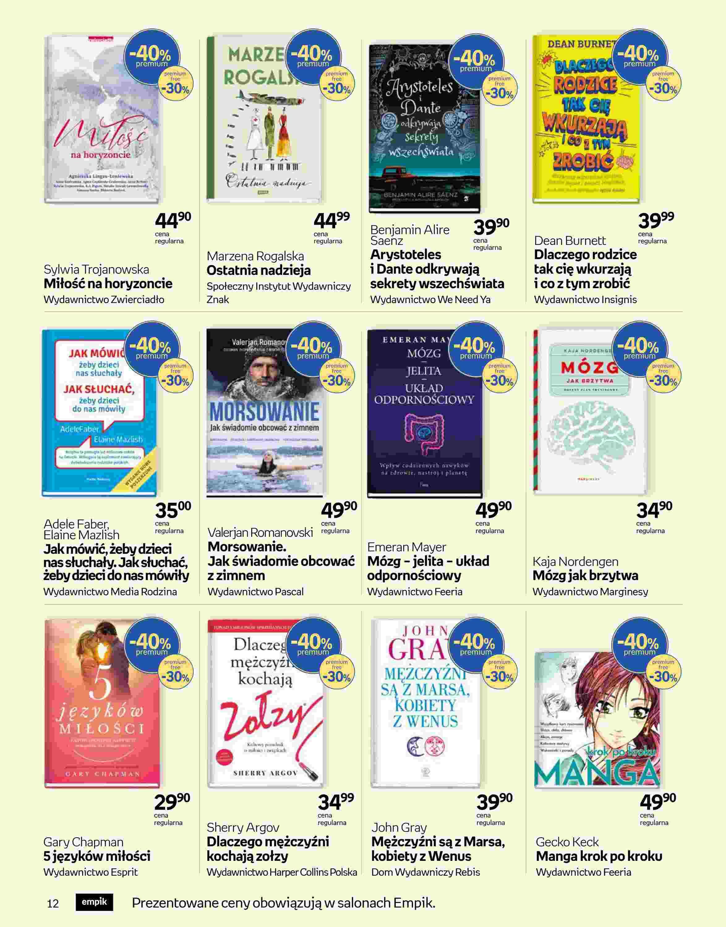 Gazetka promocyjna empik str. 12