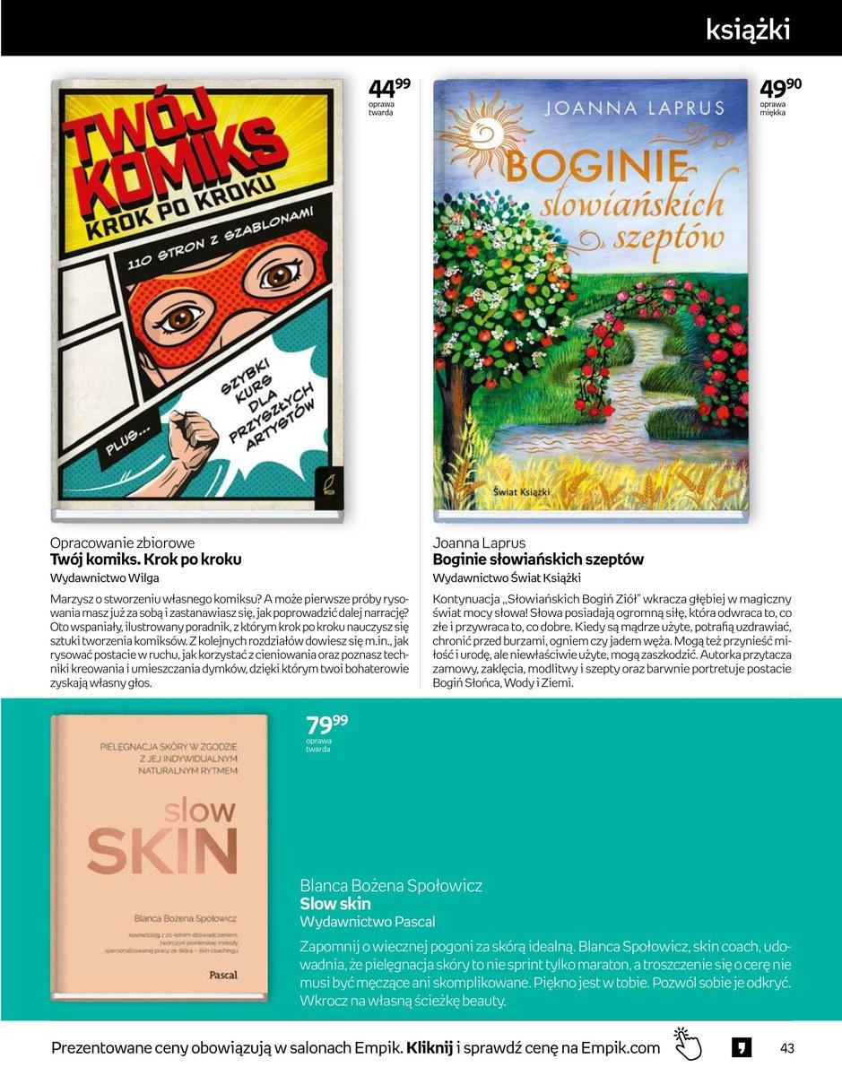 Gazetka promocyjna empik str. 43